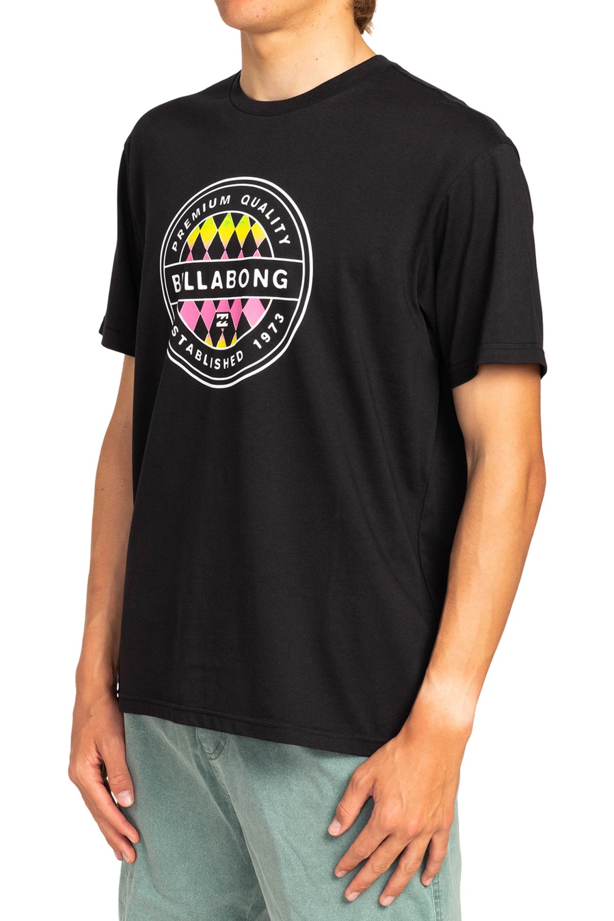 Billabong Rotor Fill Erkek Tişört EBYZT00105 Siyah