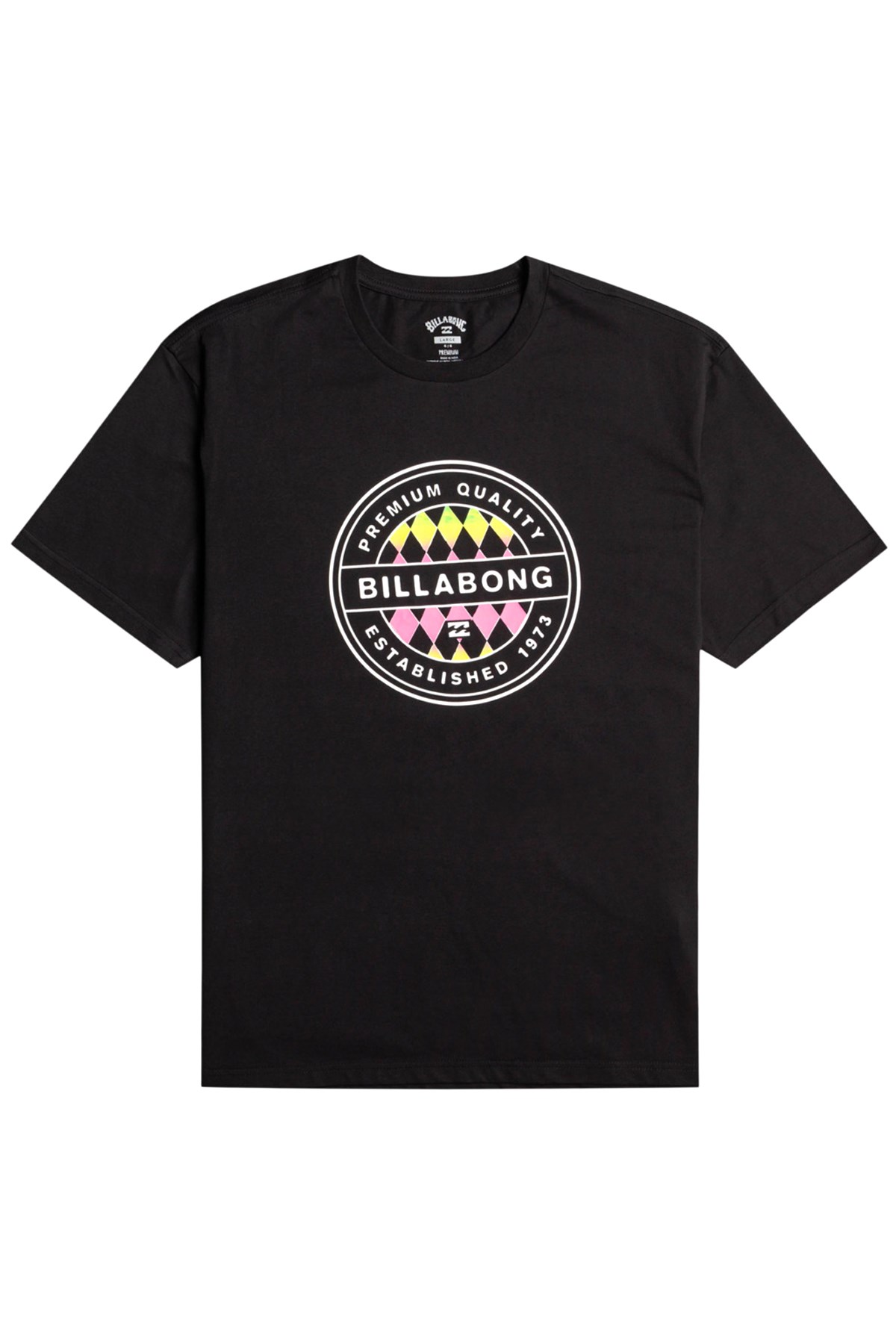 Billabong Rotor Fill Erkek Tişört EBYZT00105 Siyah