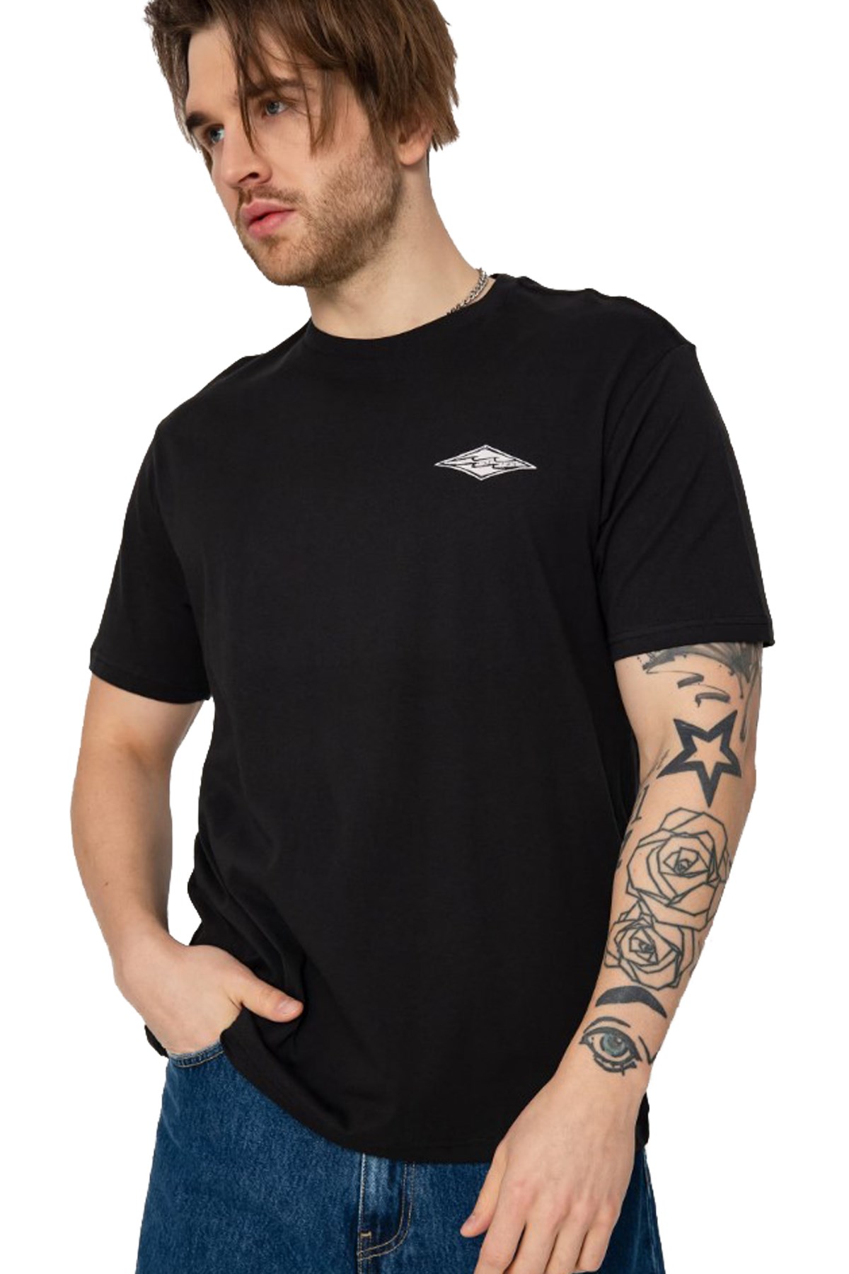 Billabong Night Ride Erkek Tişört EBYZT00108 Siyah