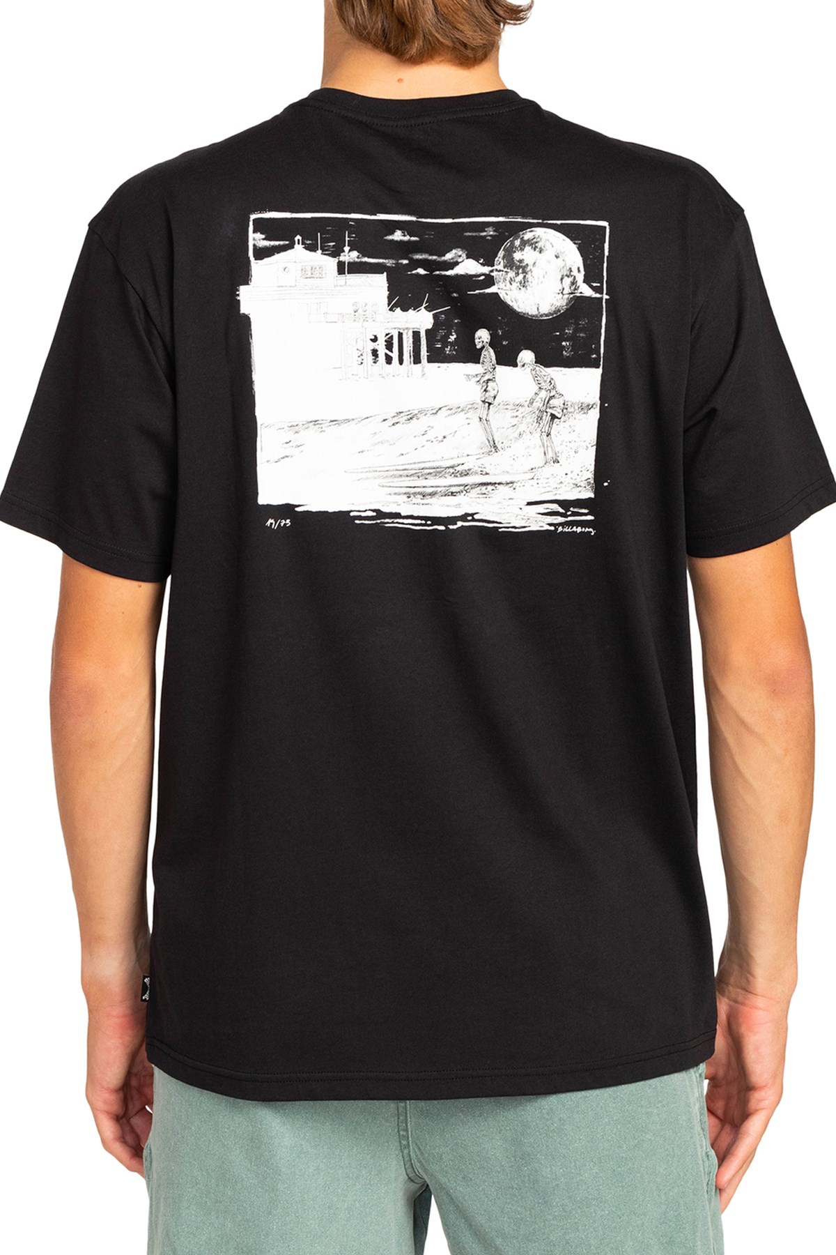 Billabong Night Ride Erkek Tişört EBYZT00108 Siyah