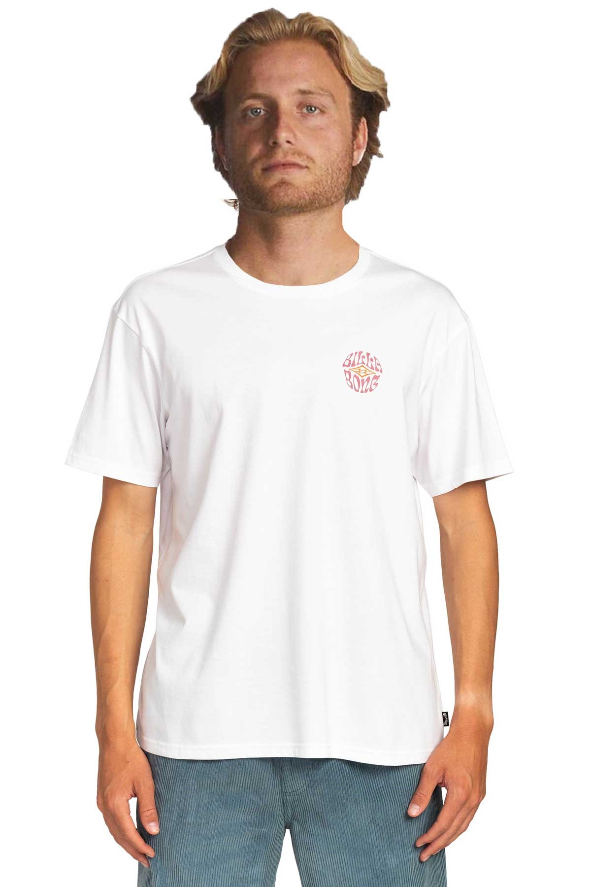 Billabong Bloom Erkek Tişört EBYZT00109 Beyaz