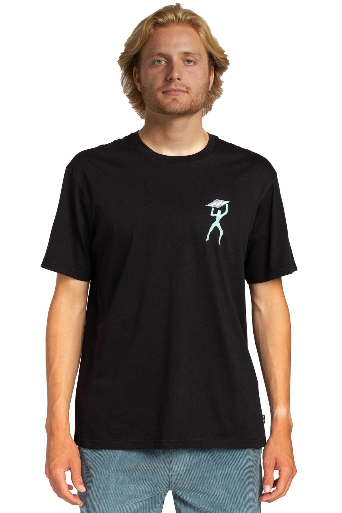 Billabong Spiral Erkek Tişört EBYZT00110 Siyah