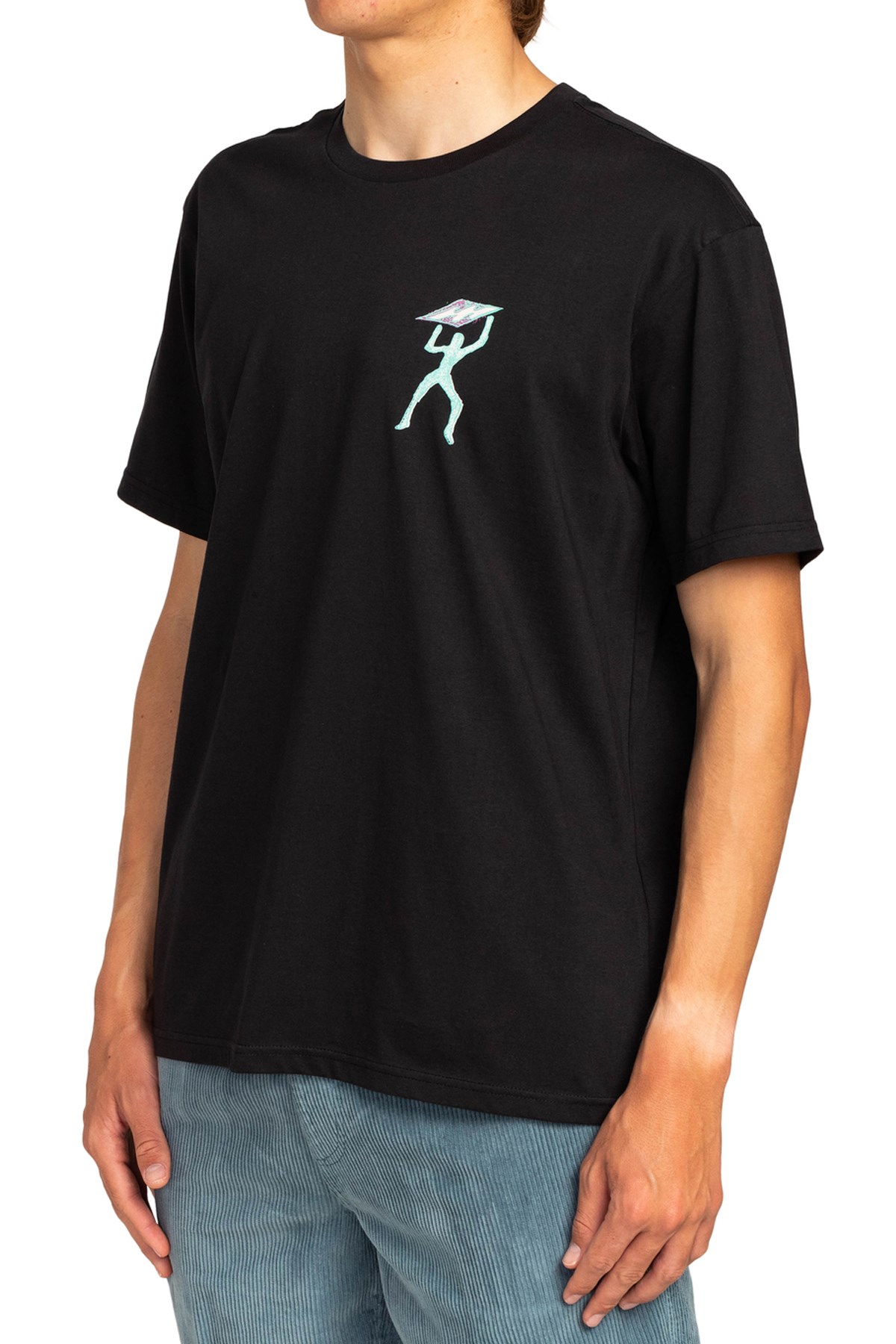 Billabong Spiral Erkek Tişört EBYZT00110 Siyah