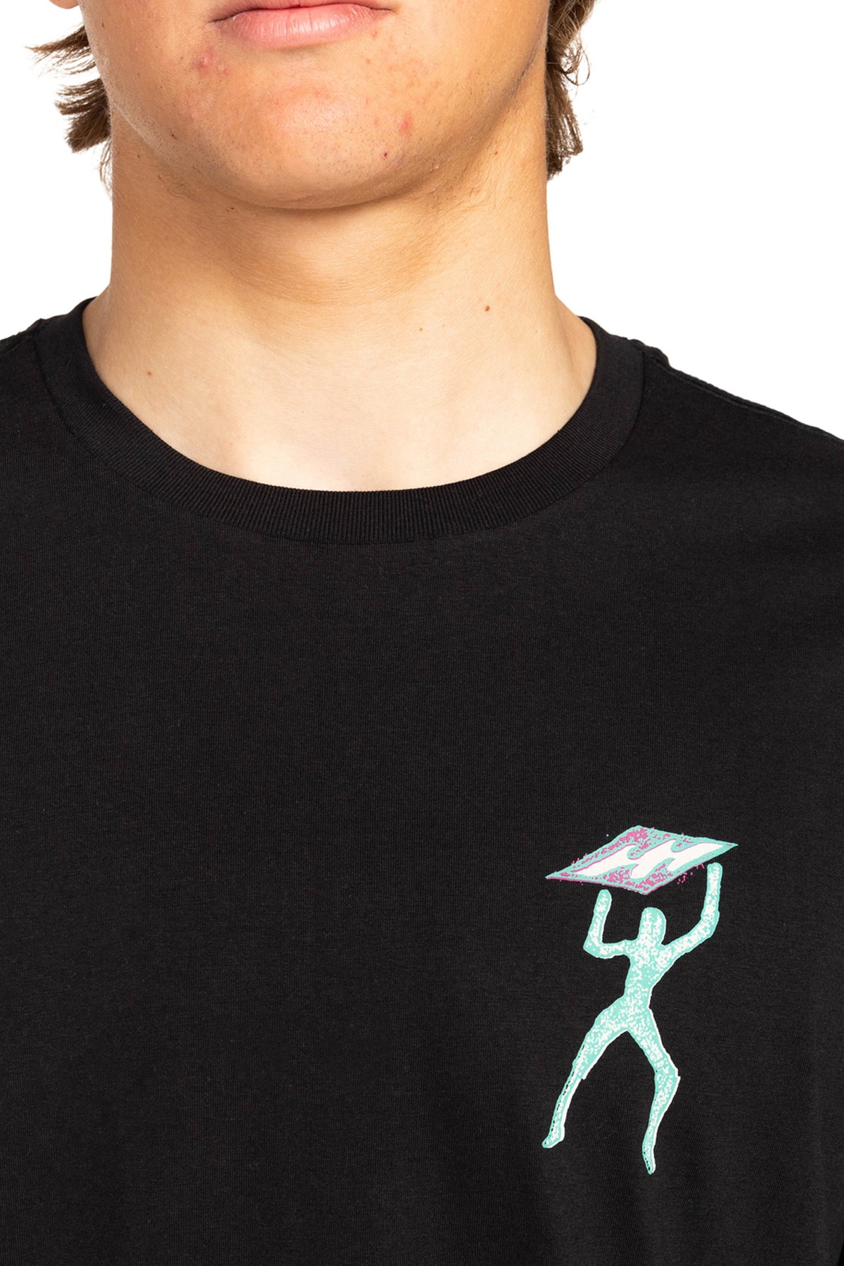 Billabong Spiral Erkek Tişört EBYZT00110 Siyah