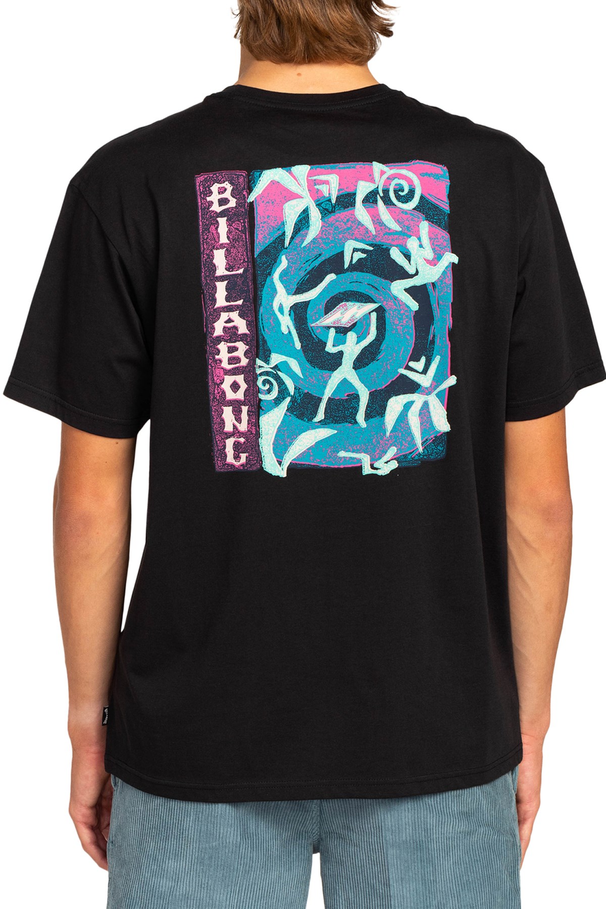 Billabong Spiral Erkek Tişört EBYZT00110 Siyah