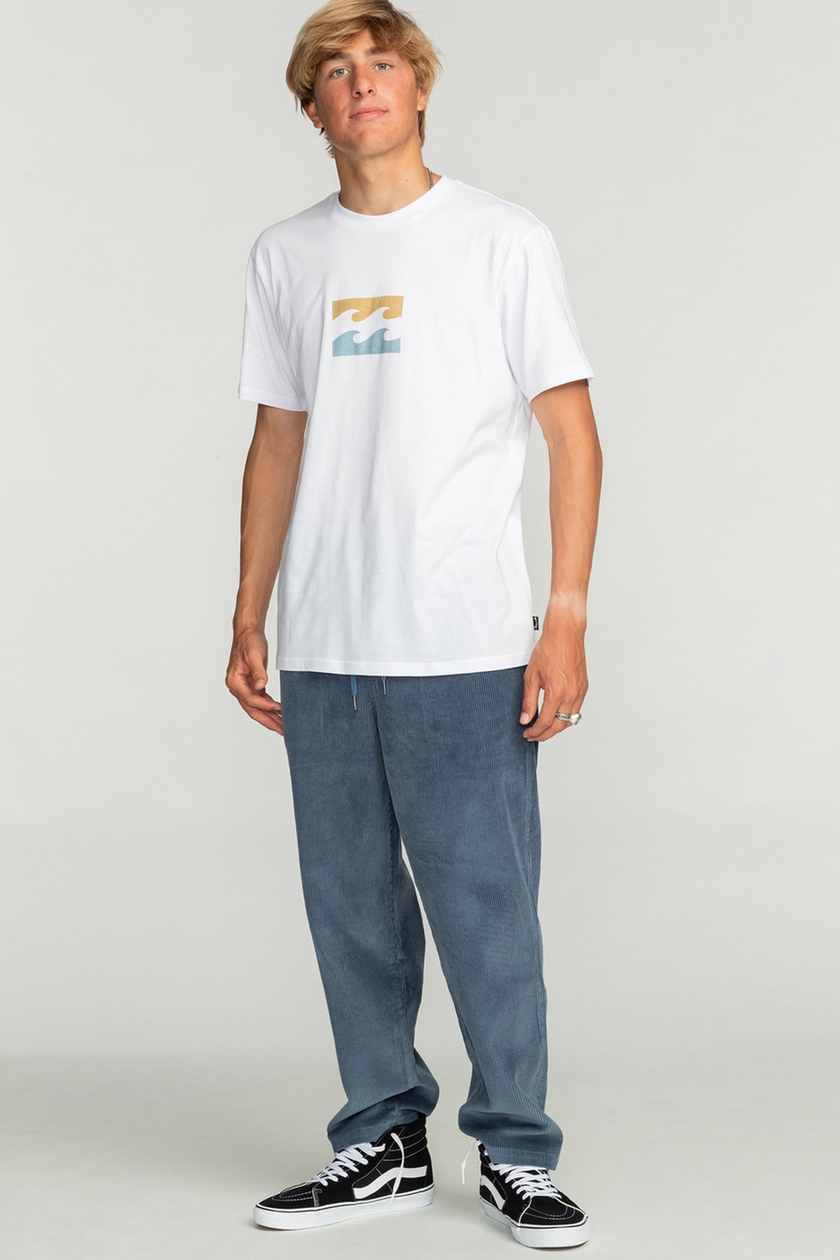Billabong Team Wave Erkek Tişört EBYZT00144 Beyaz