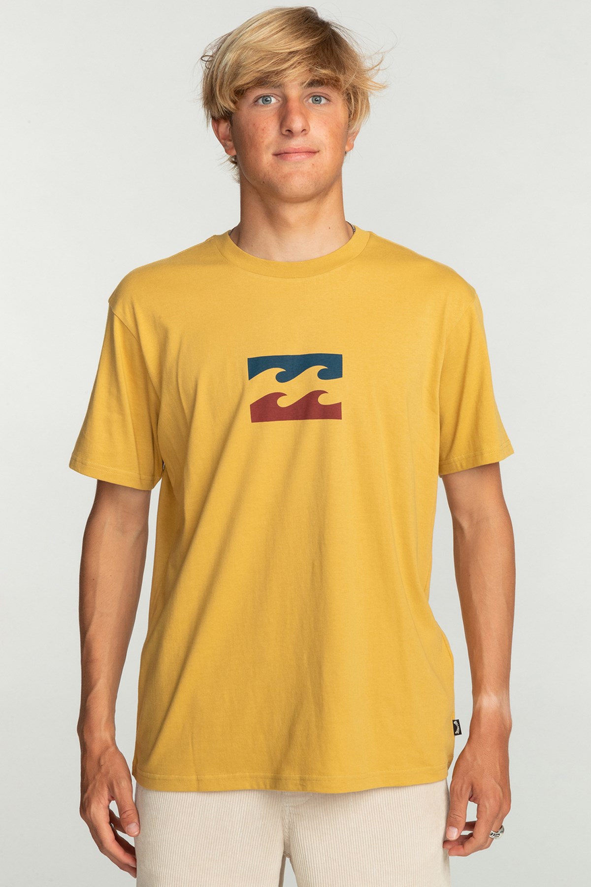 Billabong Team Wave Erkek Tişört EBYZT00144 Sarı