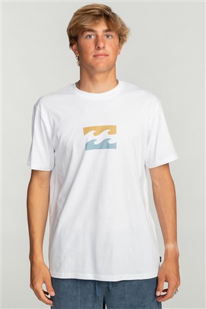 Billabong Team Wave Erkek Tişört EBYZT00144 Beyaz