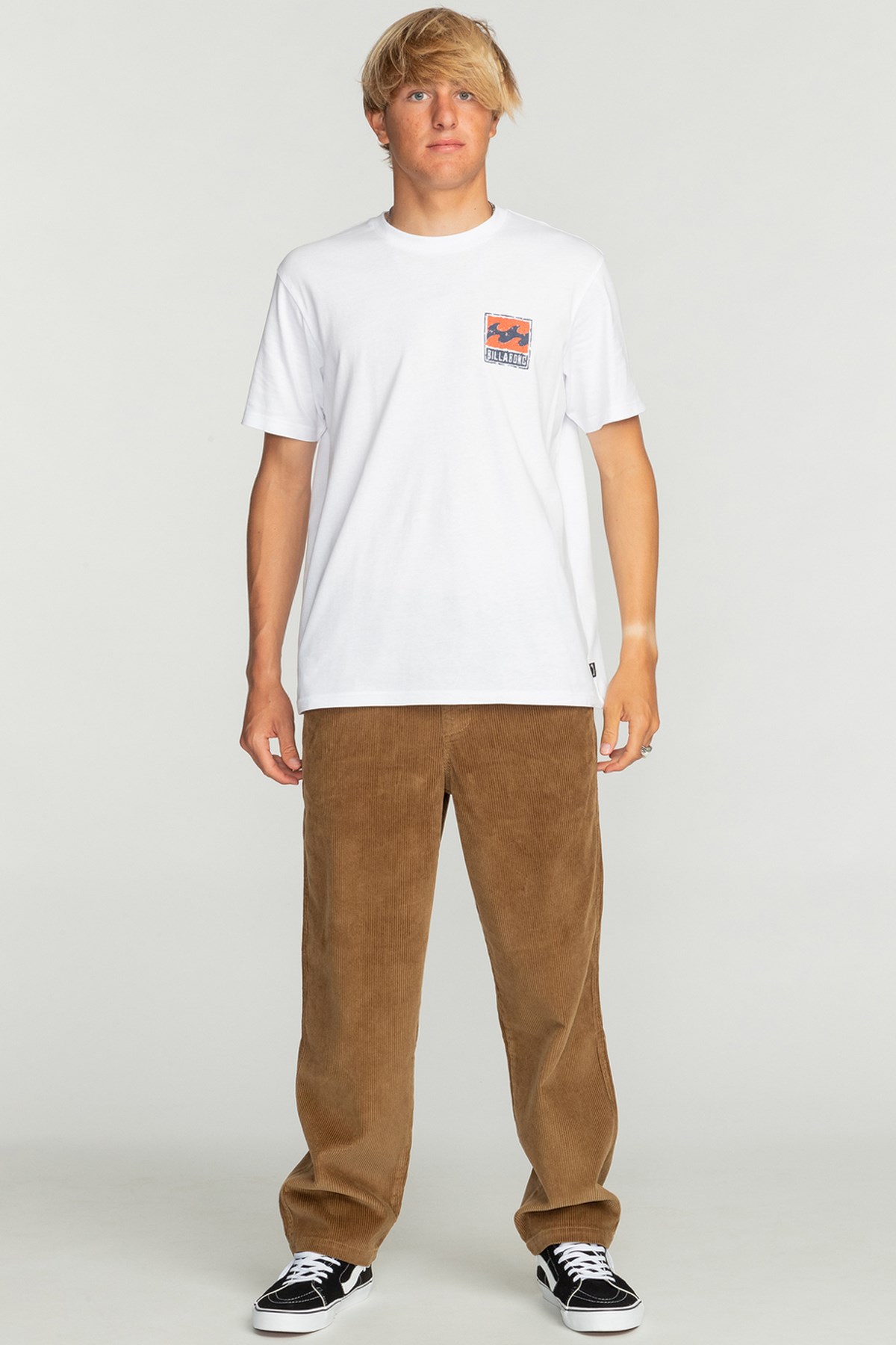 Billabong Stamp Erkek Tişört EBYZT00145 Beyaz