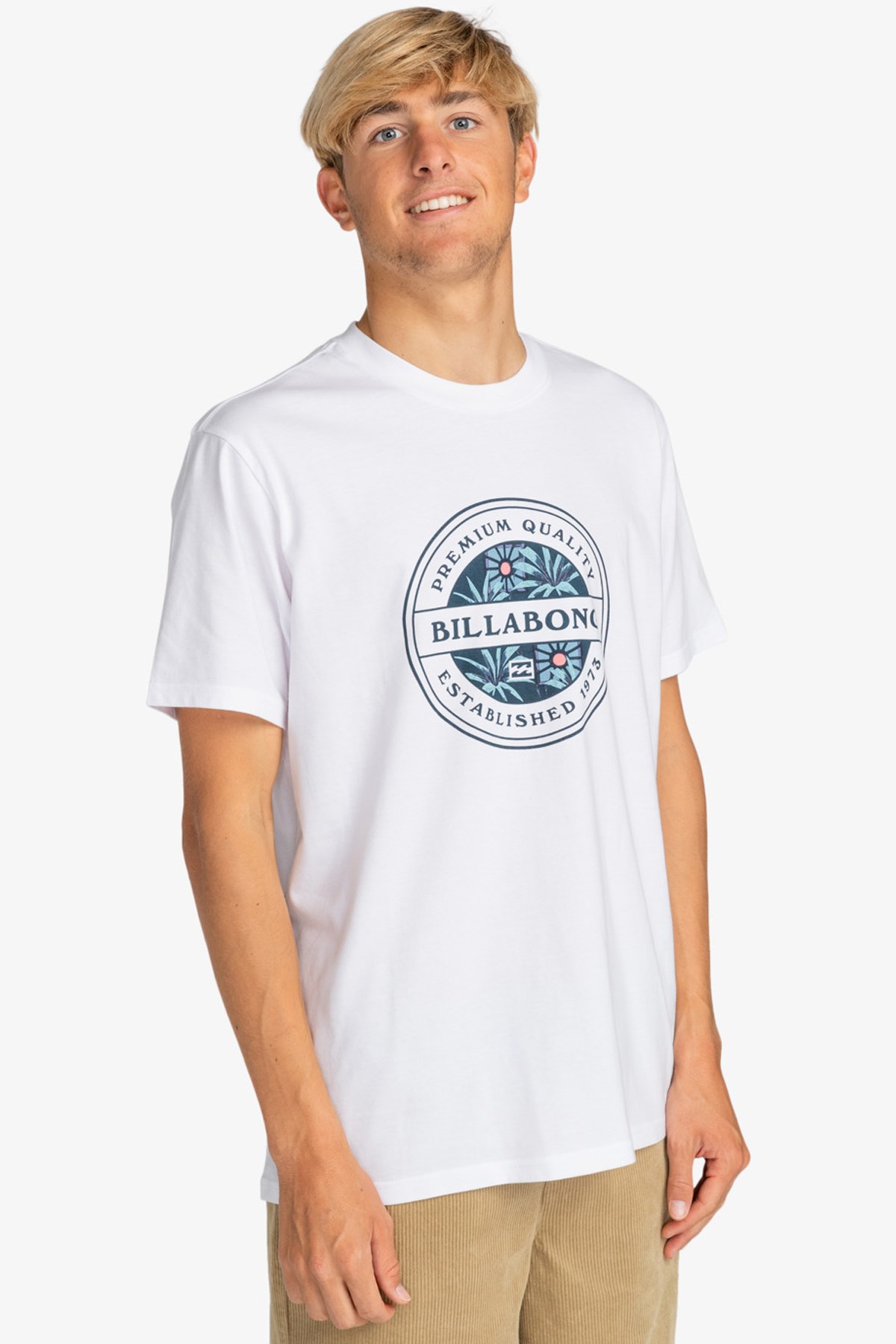 Billabong Rotor Fill Erkek Tişört EBYZT00168 Beyaz