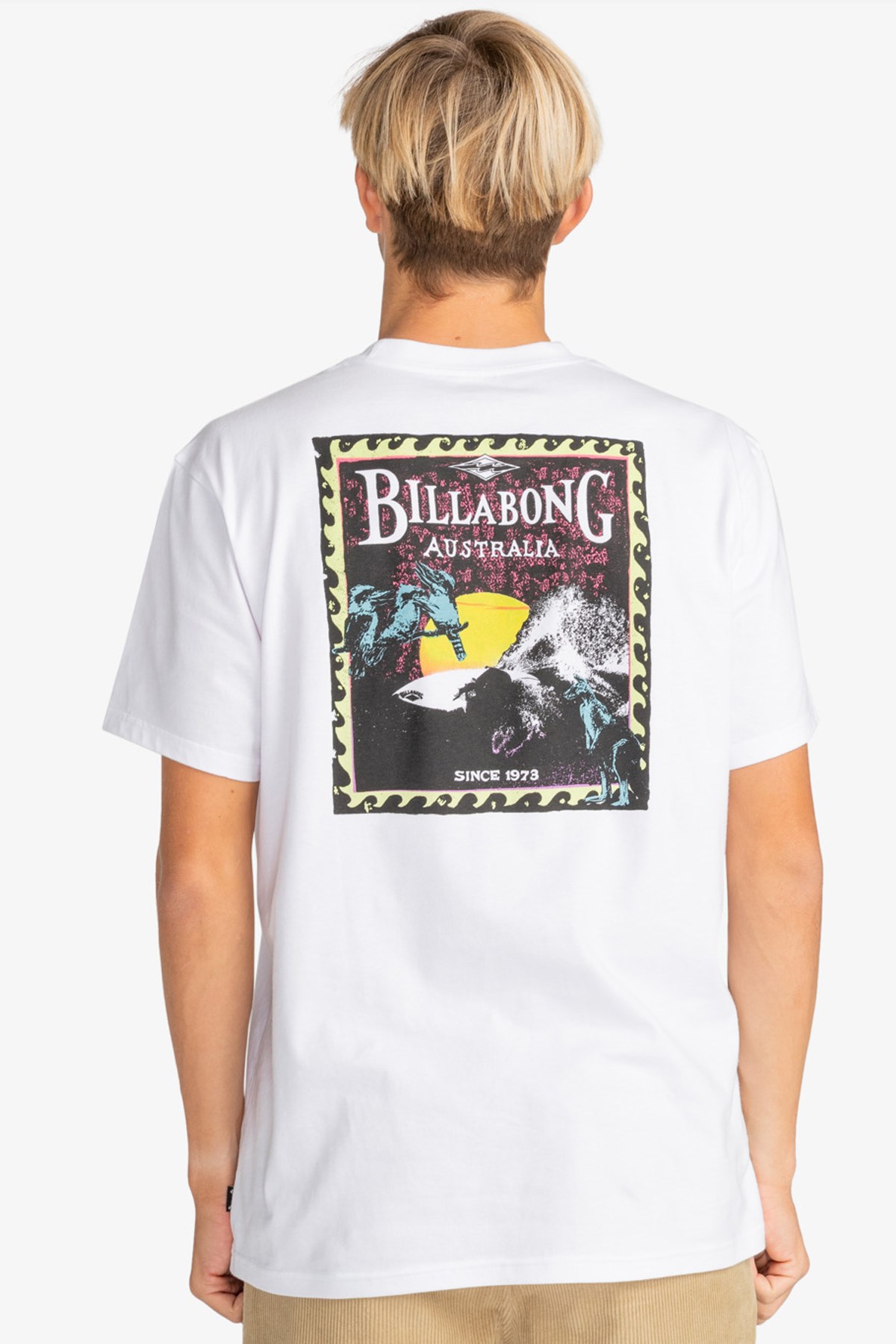 Billabong Dreamy Place Erkek Tişört EBYZT00170 Beyaz