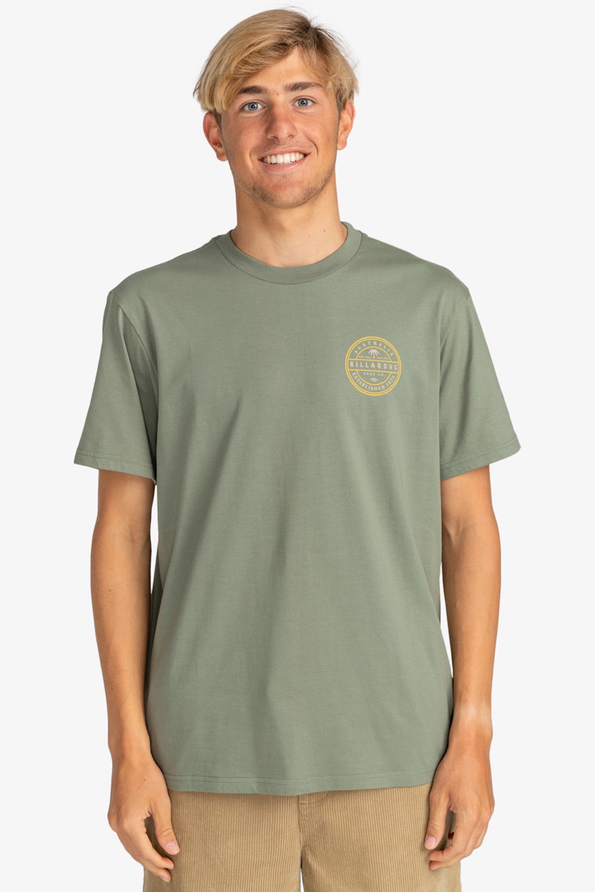 Billabong Monogram Erkek Tişört EBYZT00174 Yeşil