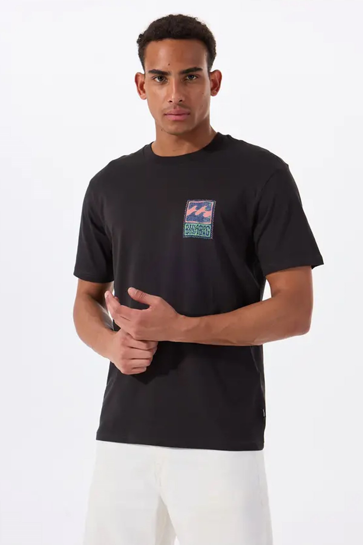 Billabong Stamp Erkek Tişört EBYZT00293 Siyah