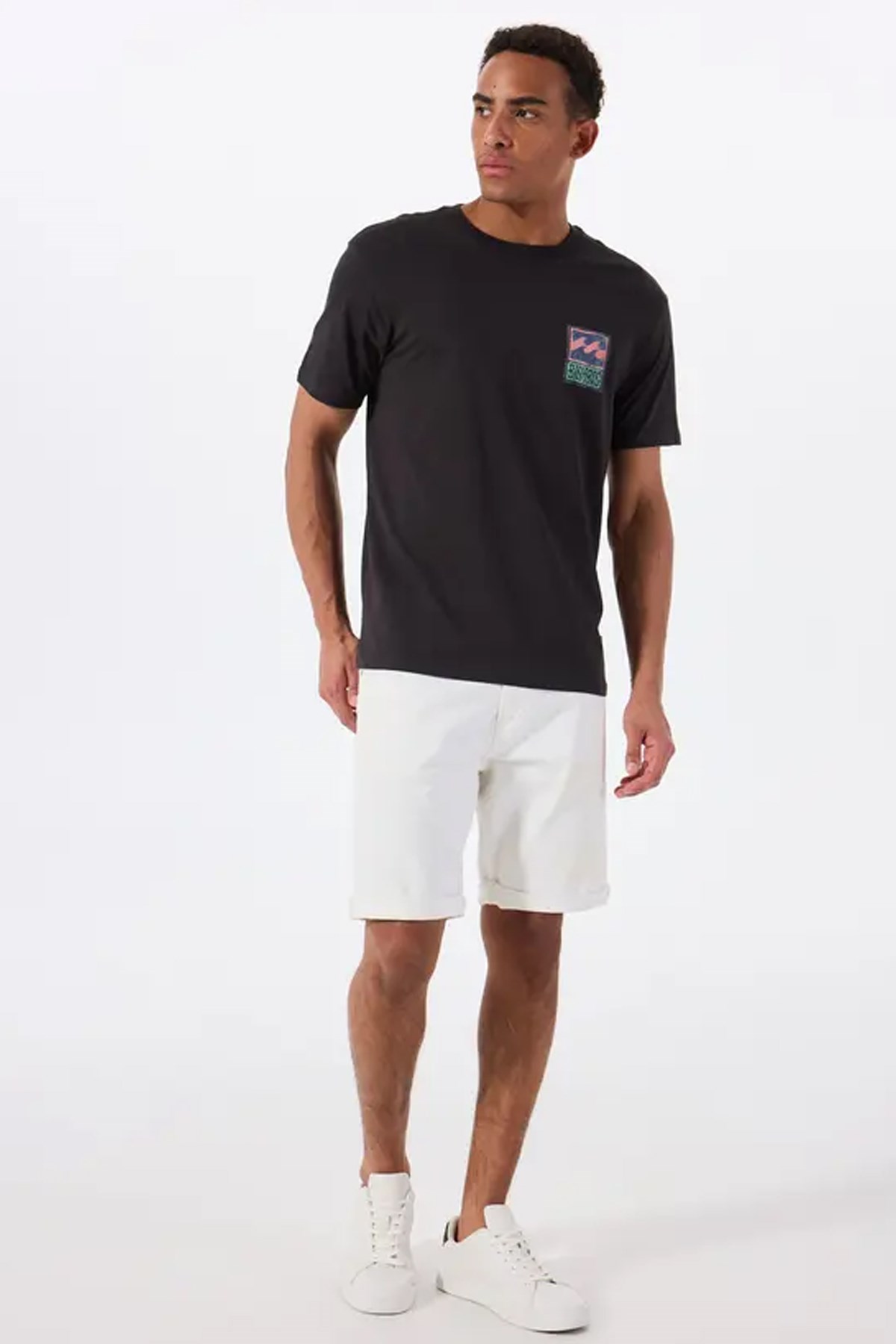 Billabong Stamp Erkek Tişört EBYZT00293 Siyah