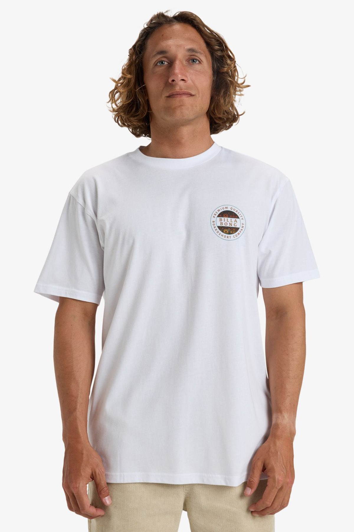 Billabong Rotor Fill Erkek Tişört Beyaz