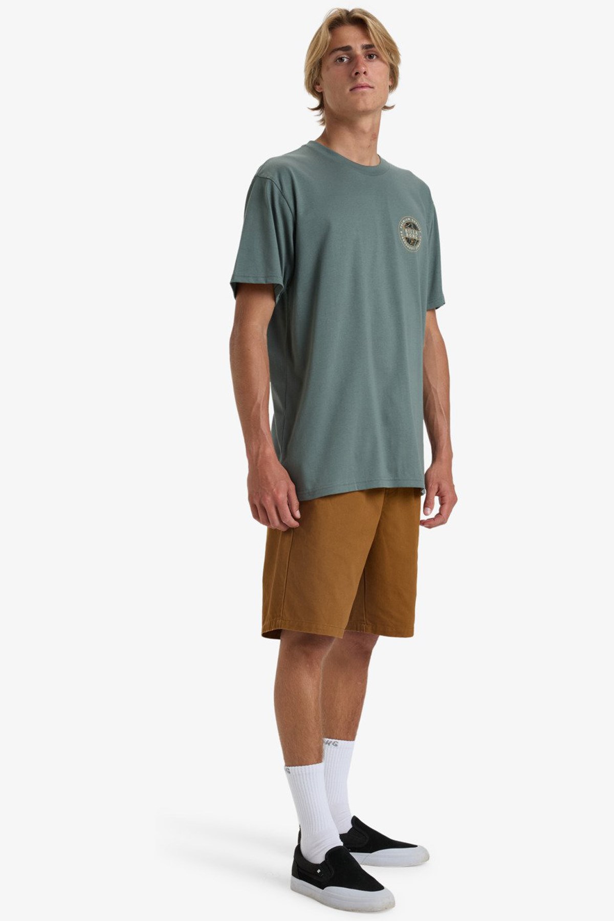 Billabong Rotor Fill Erkek Tişört Yeşil