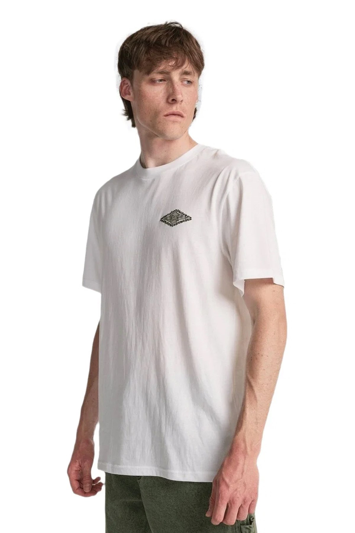 Billabong Crayon Erkek Tişört EBYZT00525 Beyaz
