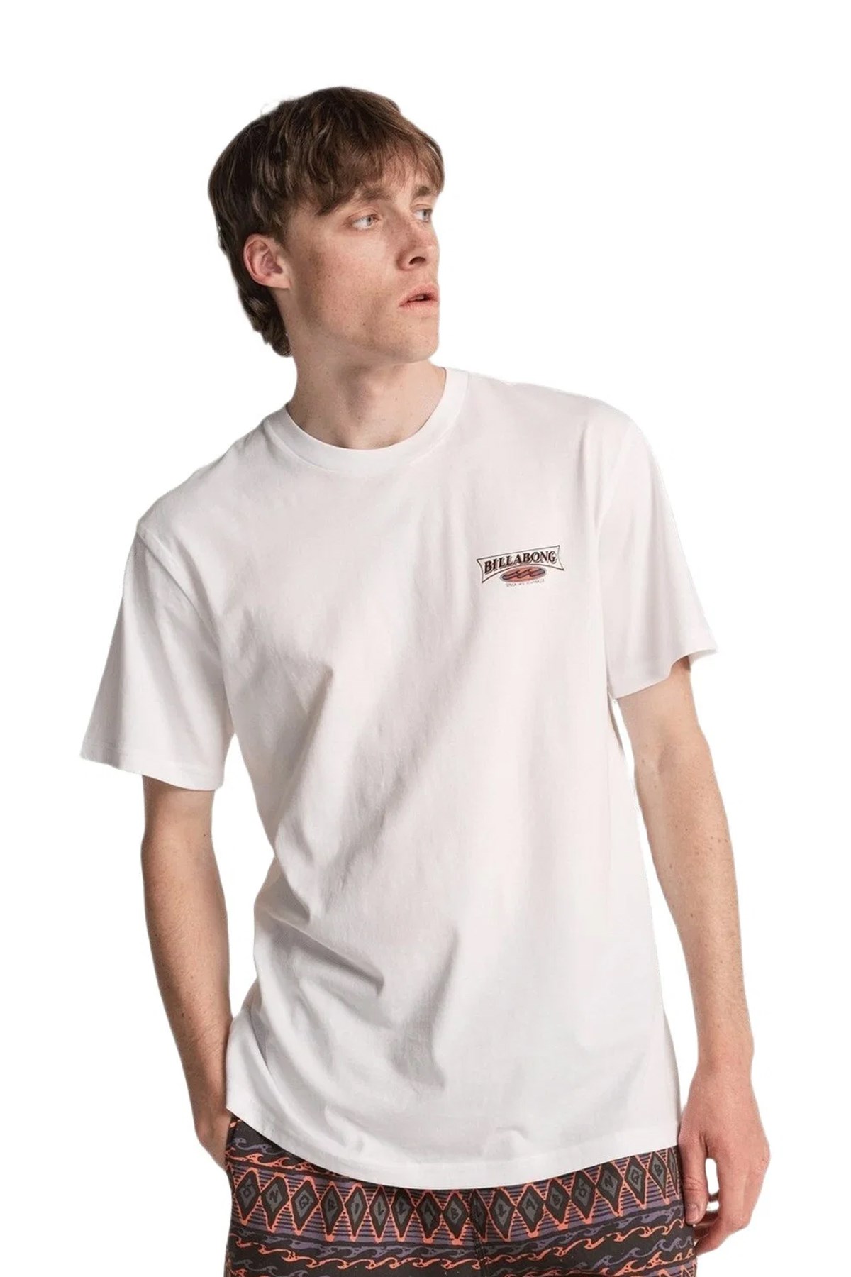 Billabong Burleigh Erkek Tişört EBYZT00573 Beyaz