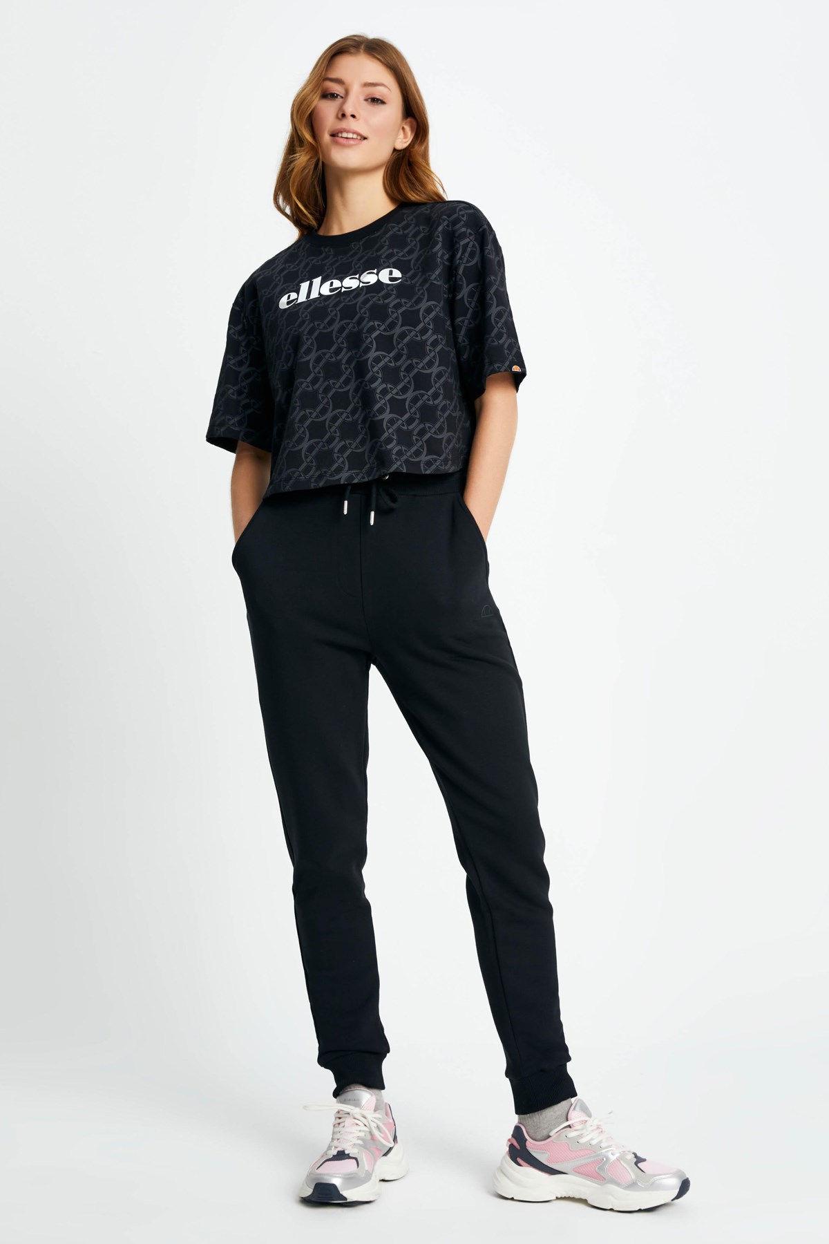 Ellese Kadın Eşofman Altı EF105-BK Siyah