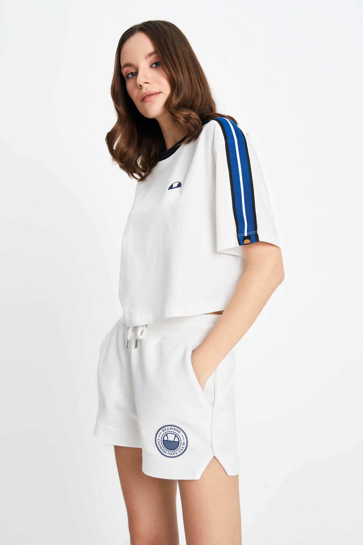 Ellesse Kadın Tişört EF118-OF Beyaz