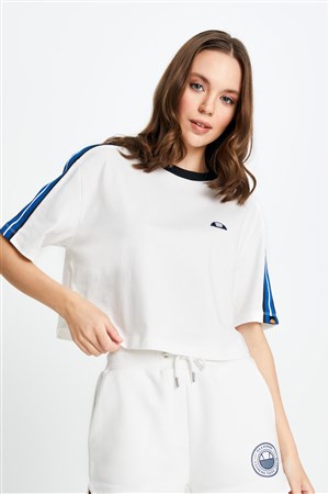 Ellesse Kadın Tişört EF118-OF Beyaz