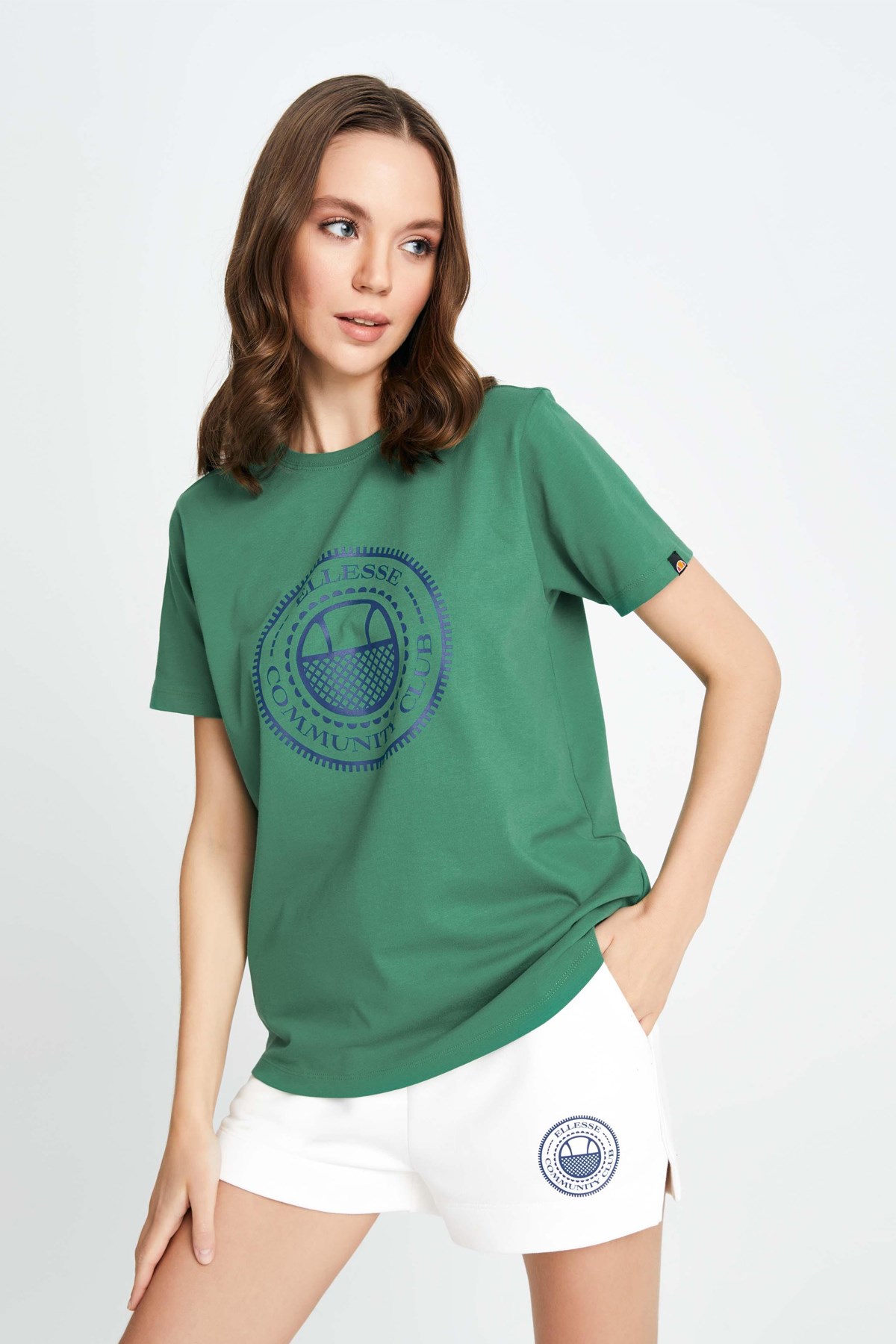 Ellesse Kadın Tişört EF132-GRN Yeşil