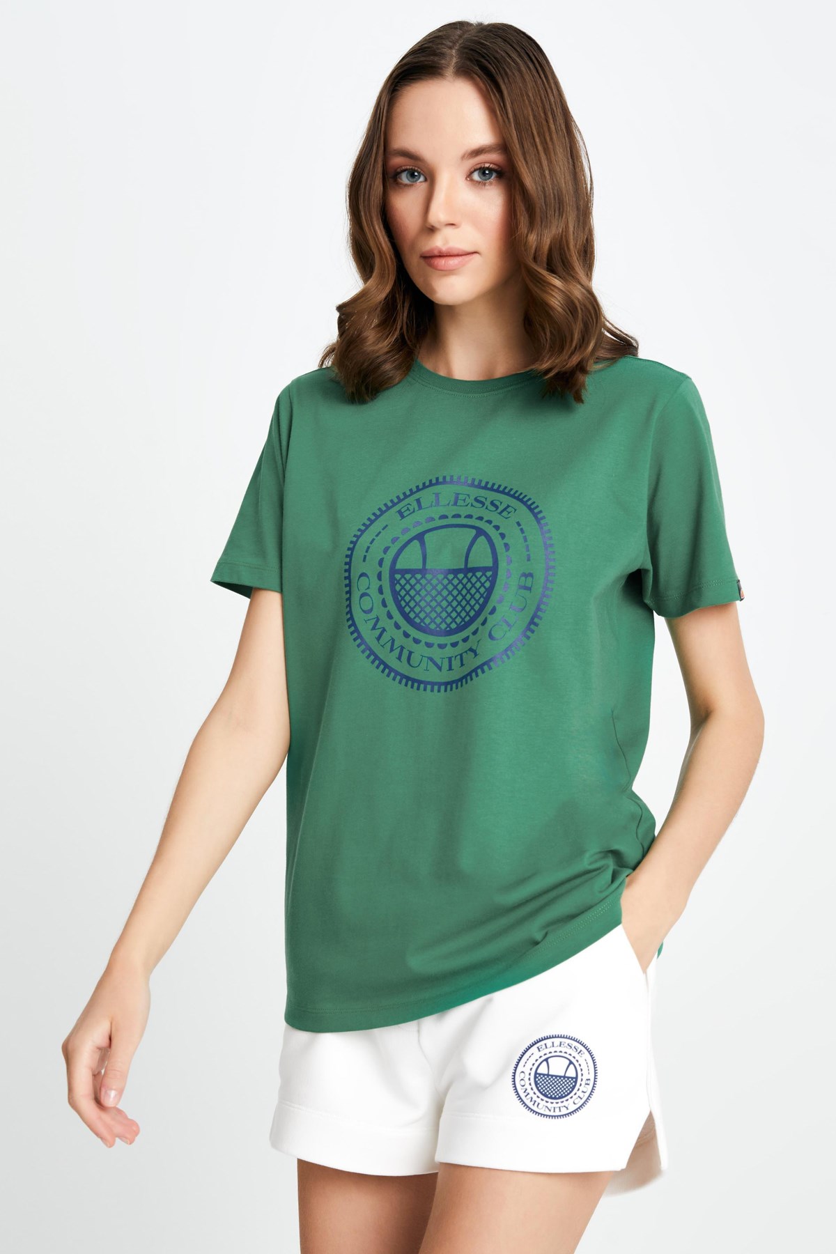 Ellesse Kadın Tişört EF132-GRN Yeşil