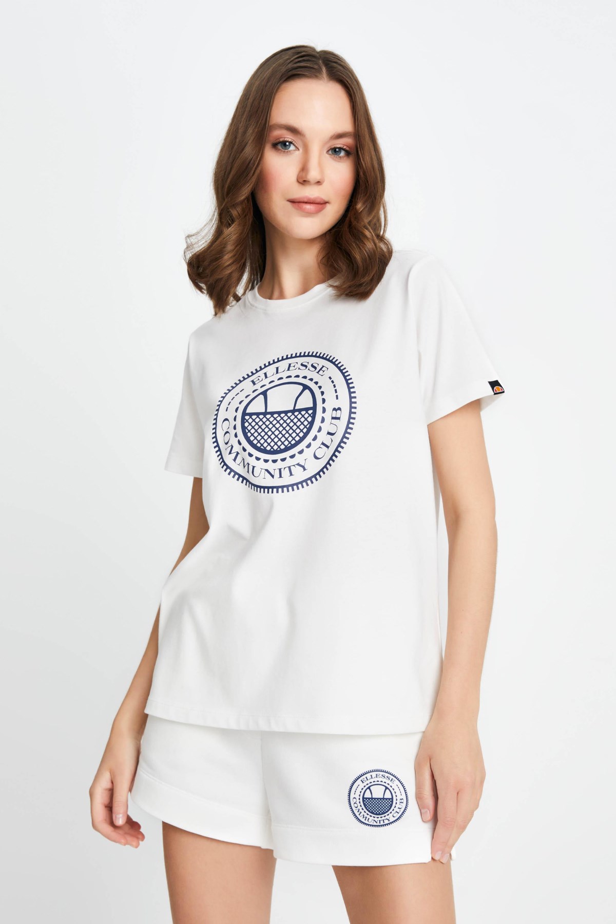 Ellesse Kadın Tişört EF132-OF Beyaz