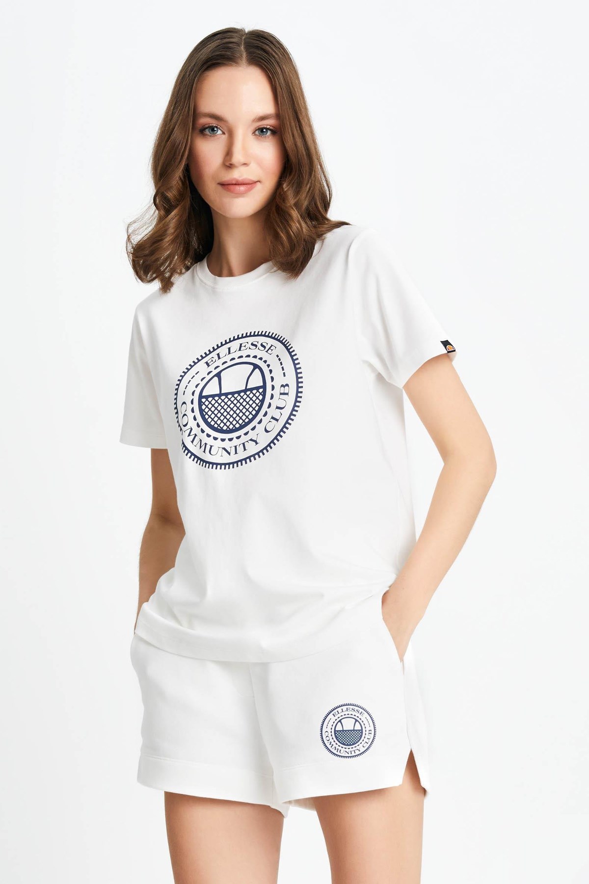 Ellesse Kadın Tişört EF132-OF Beyaz