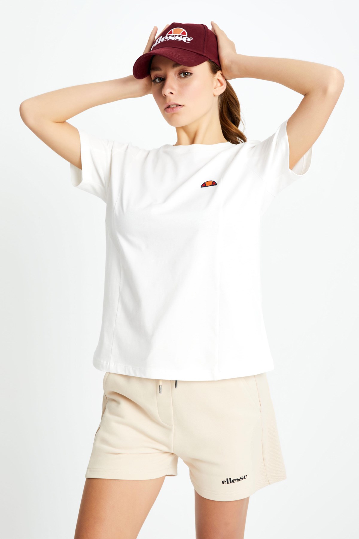 Ellesse Kadın Tişört EF141-OF Beyaz