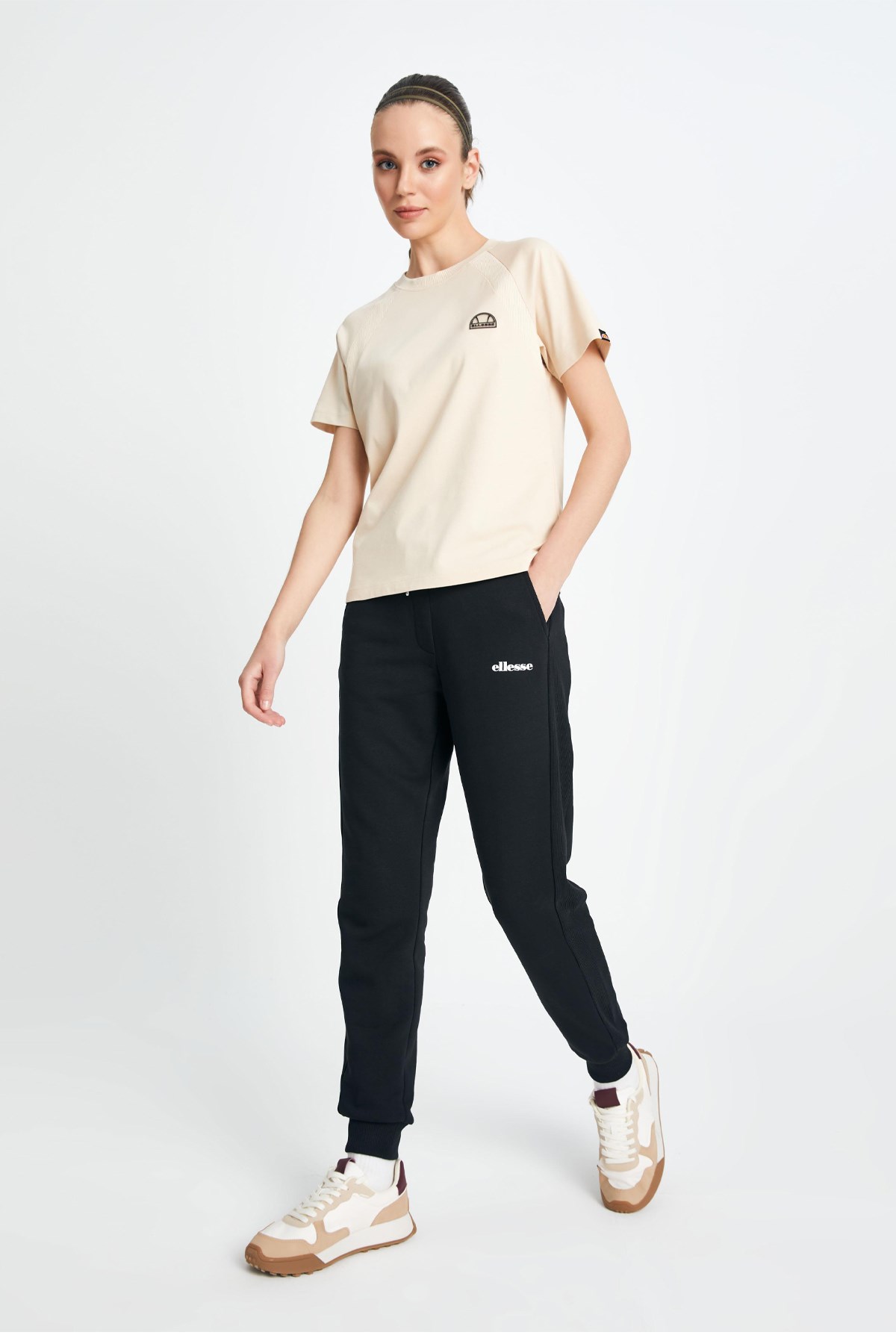 Ellesse Kadın Tişört EF149-BG Bej