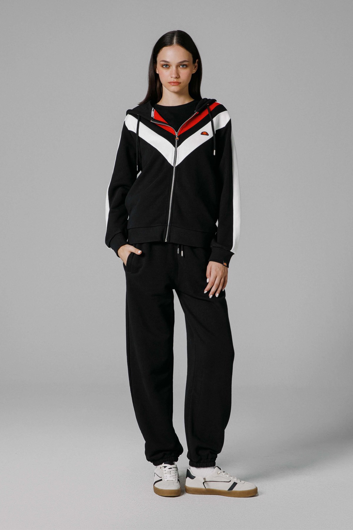Ellesse Kadın Sweatshirt EF172-BK Siyah