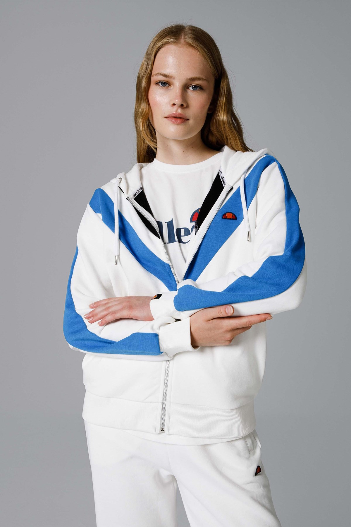 Ellesse Kadın Sweatshirt EF172-SBL Mavi