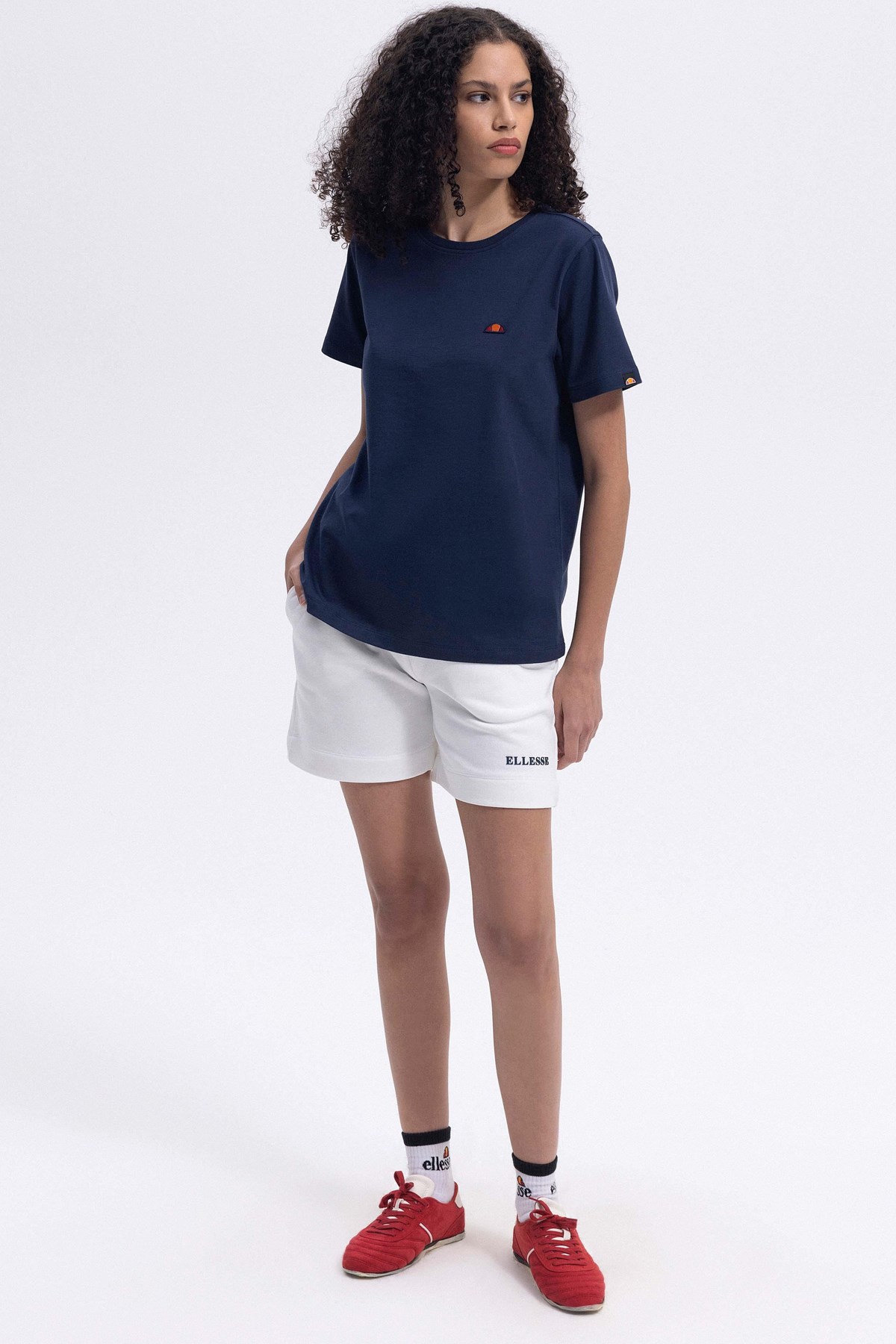 Ellesse Kadın Tişört Ef174-1-Nv Lacivert