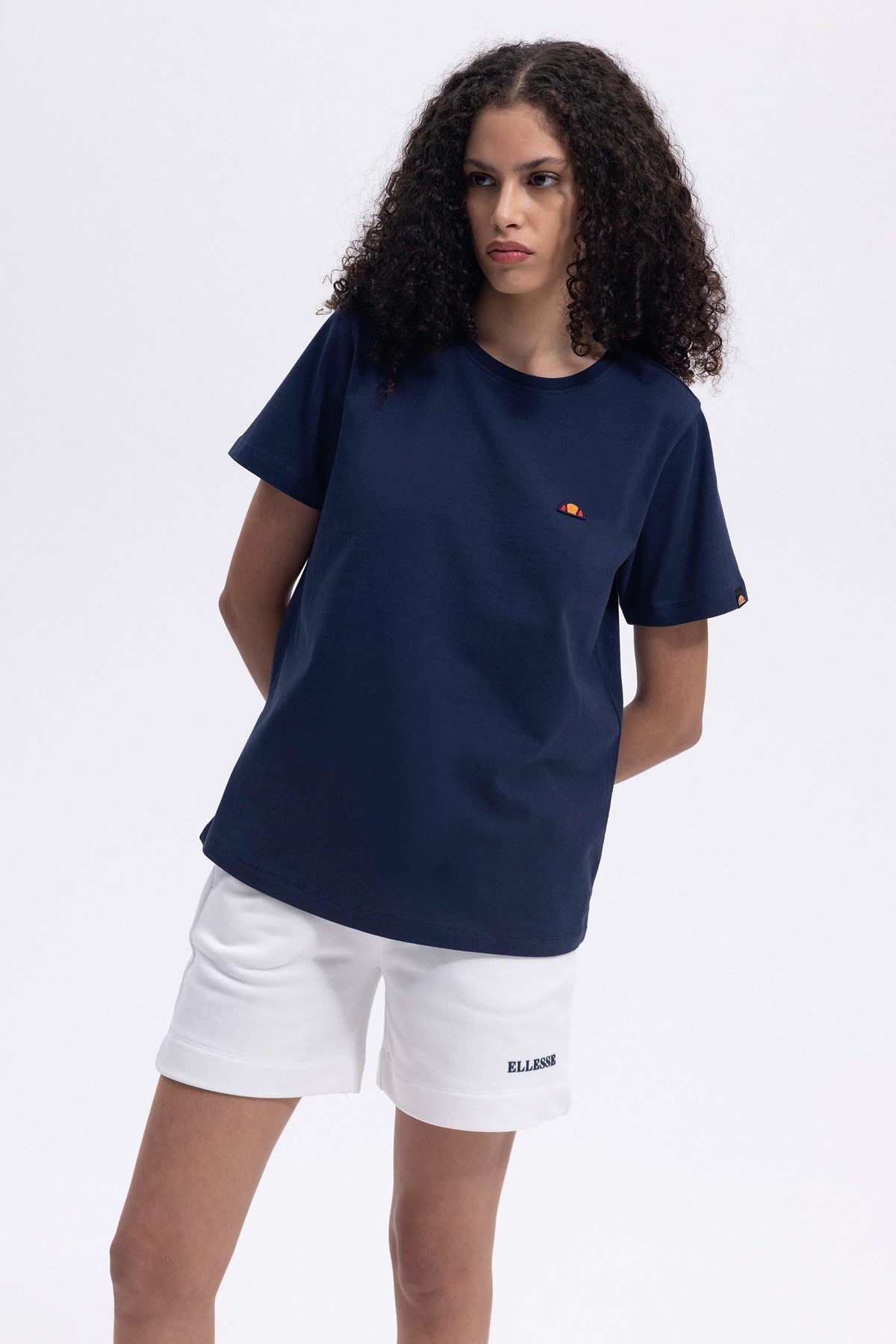 Ellesse Kadın Tişört Ef174-1-Nv Lacivert