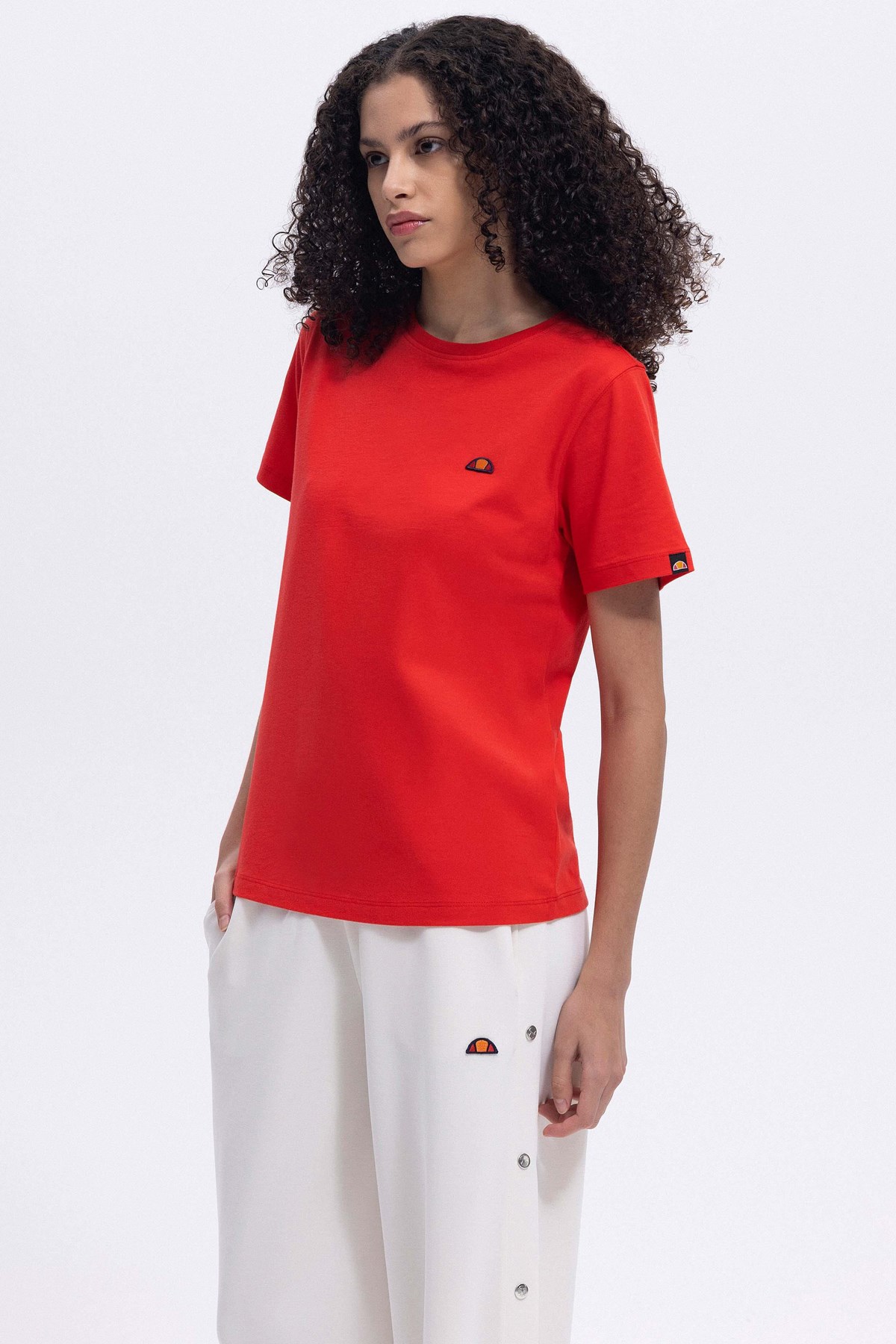 Ellesse Kadın Tişört Ef174-1-Rd Kırmızı