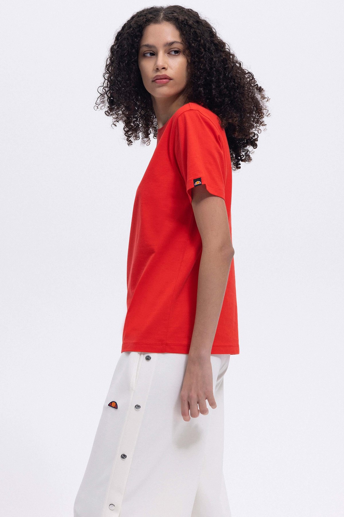 Ellesse Kadın Tişört Ef174-1-Rd Kırmızı