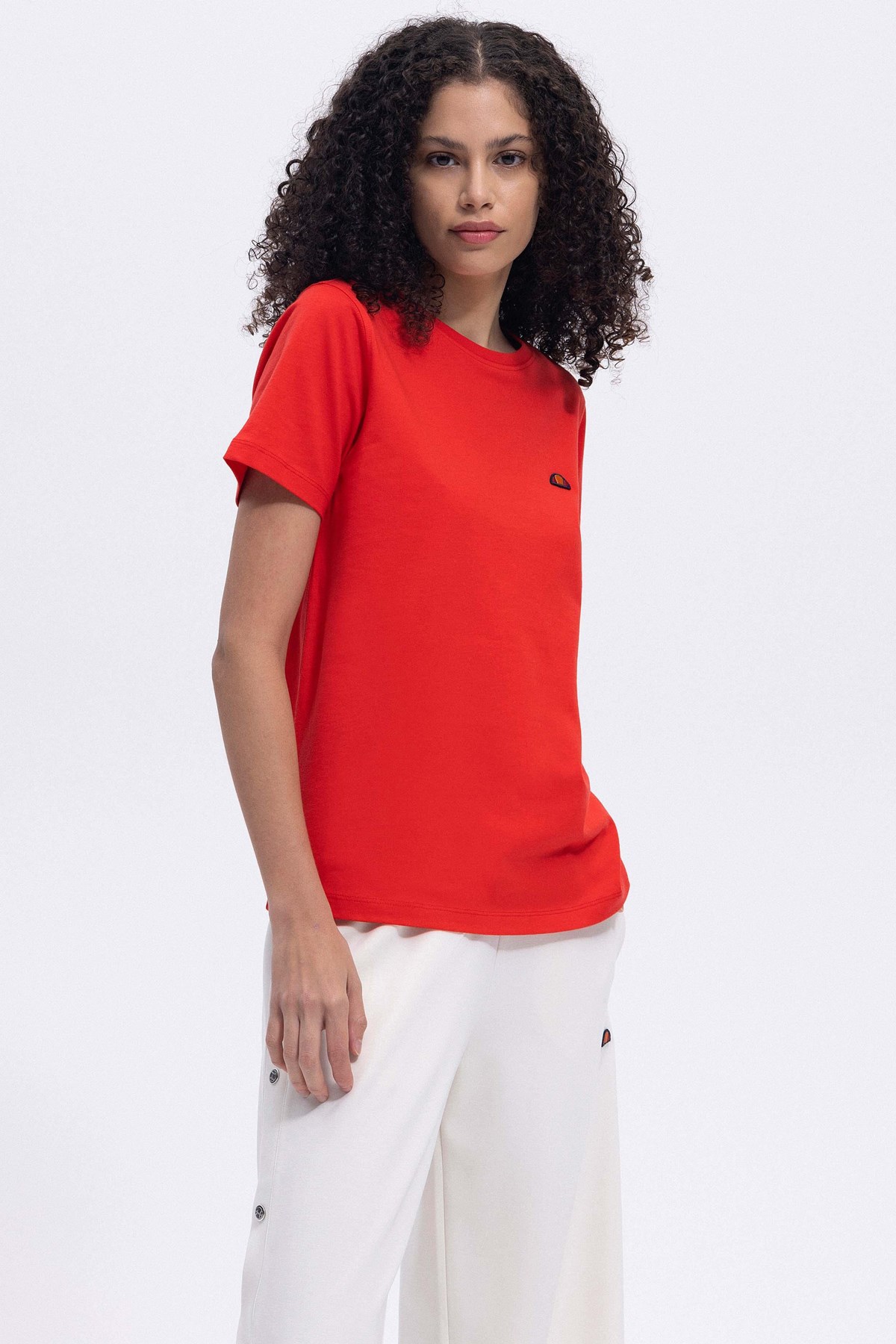 Ellesse Kadın Tişört Ef174-1-Rd Kırmızı