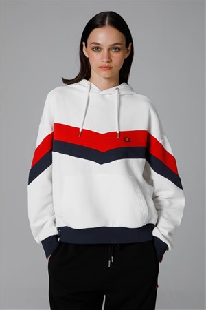 Ellesse Kadın Oversize Sweatshirt EF178-OF Beyaz