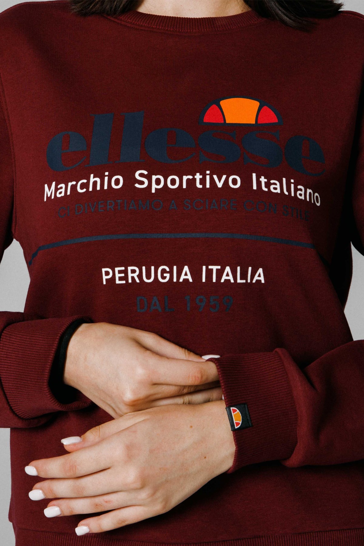 Ellesse Kadın Sweatshirt EF180-BRD Bordo