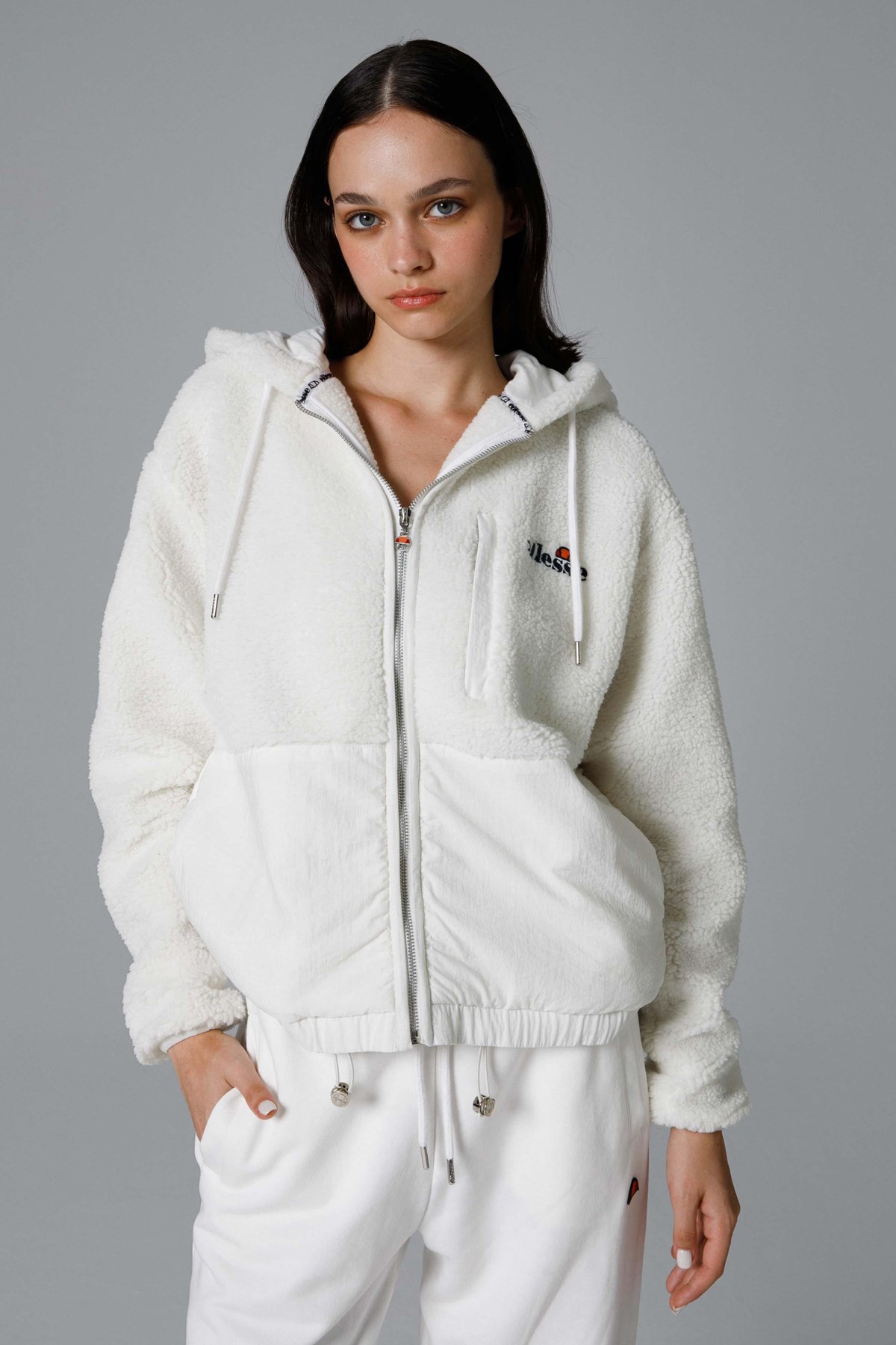Ellesse Kadın Ceket EF181-OF Ekru