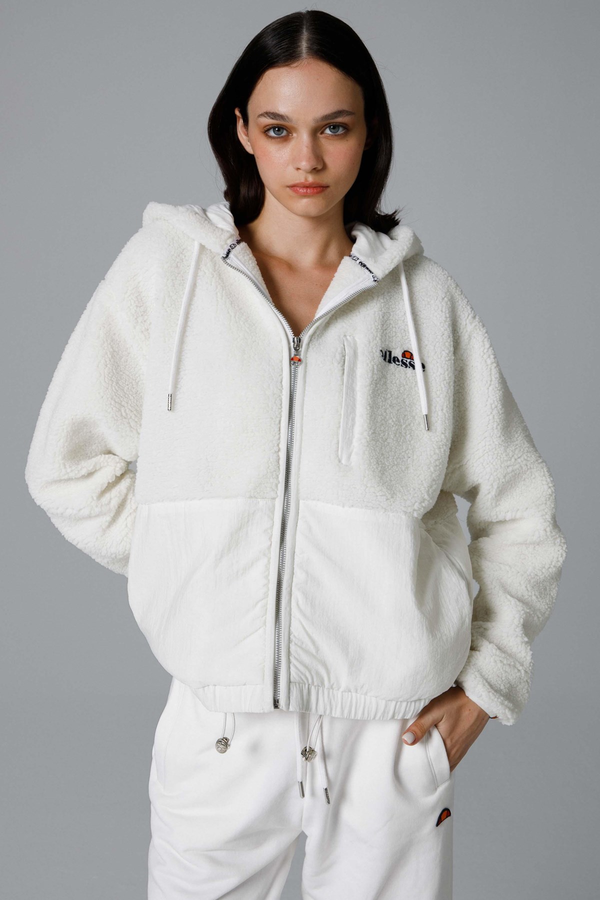 Ellesse Kadın Ceket EF181-OF Ekru