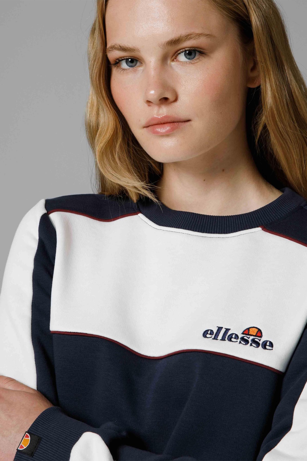 Ellesse KADiN Sweatshirt EF183-NV Lacivert