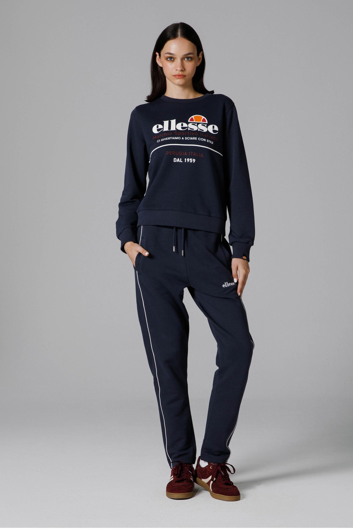 Ellesse Kadın Eşofman Altı EF185-NV Lacivert