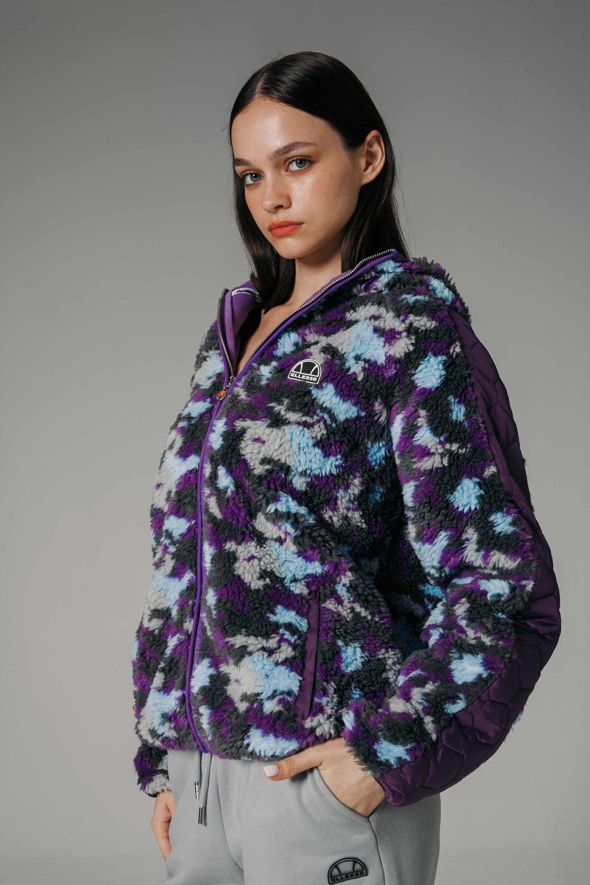 Ellesse Kadın Ceket EF190-PRD Mor