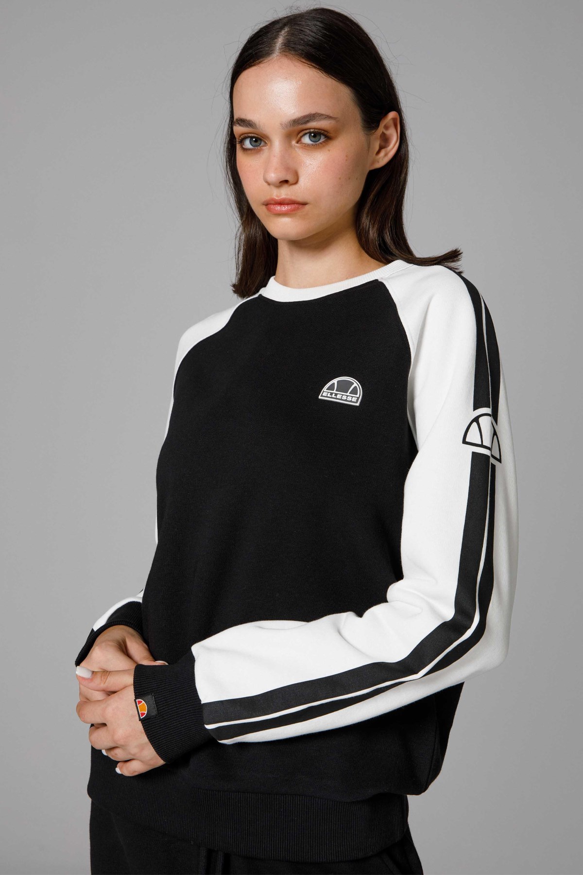 Ellesse Kadın Sweatshirt EF197-BK Siyah