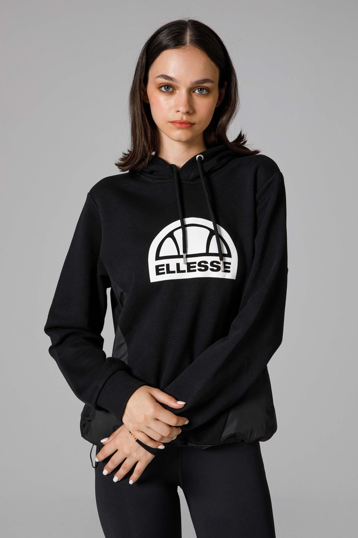 Ellesse Kadın Sweatshirt EF201-BK Siyah
