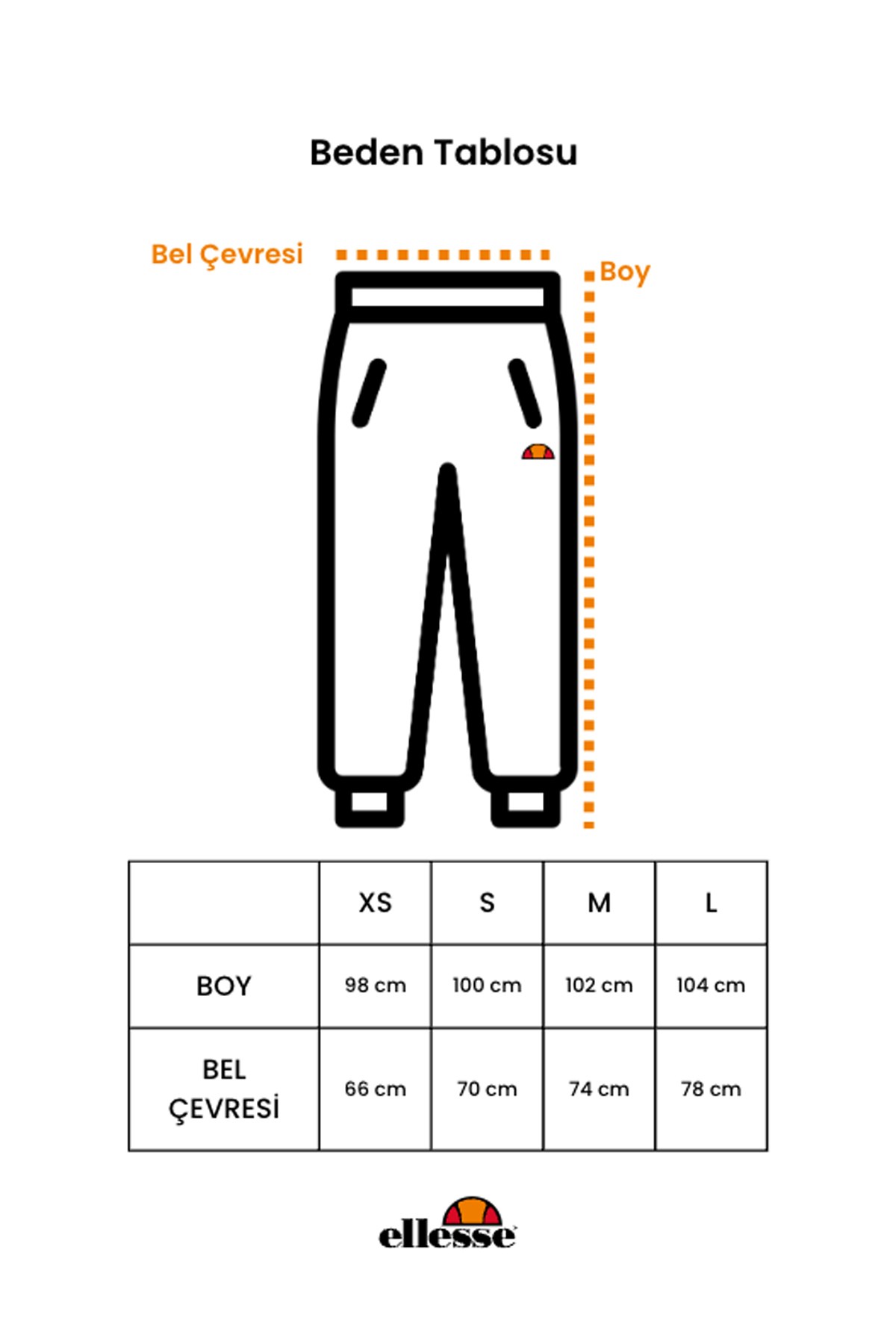 Ellesse Kadın Eşofman Altı EF215-BK Siyah