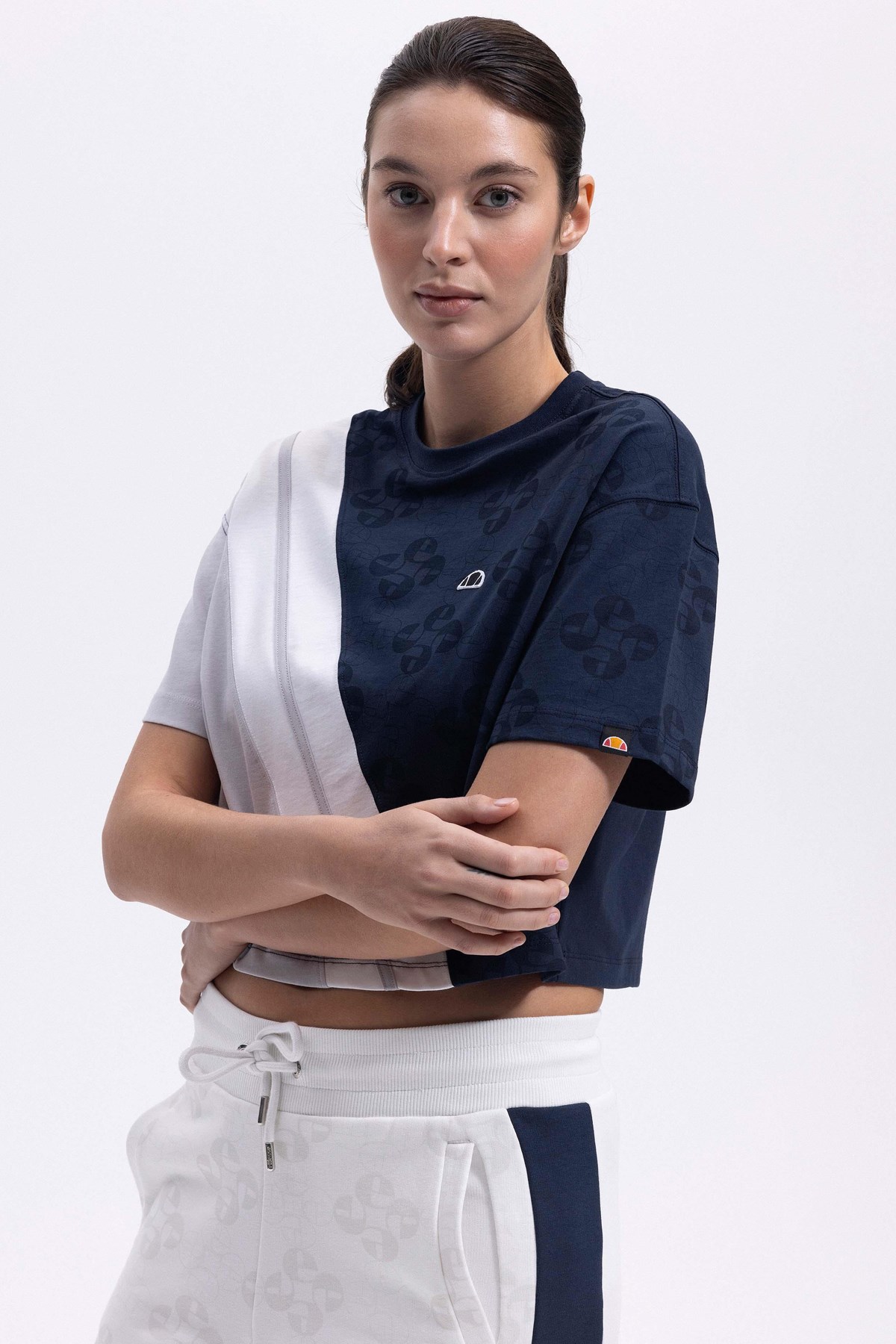 Ellesse Kadın Tişört Ef376-Nv Lacivert
