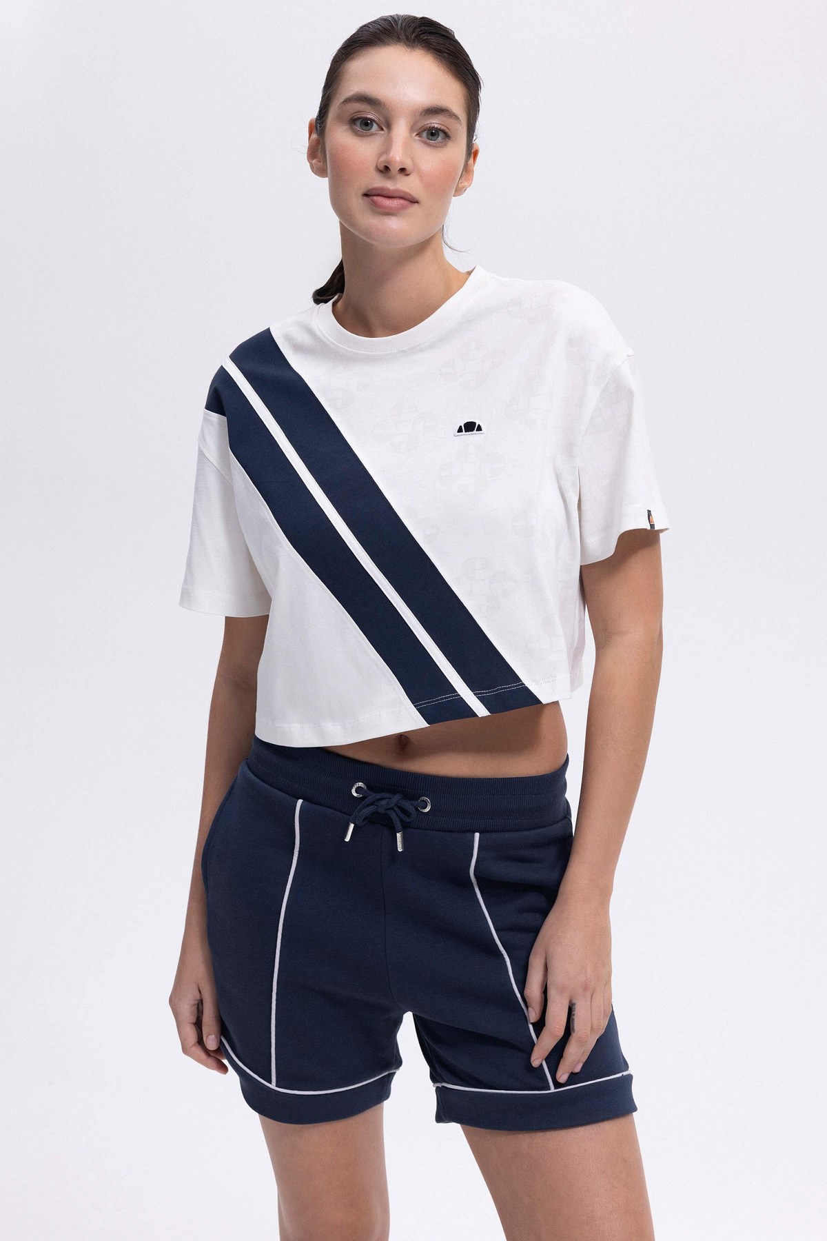 Ellesse Kadın Tişört Ef376-Of Ekru
